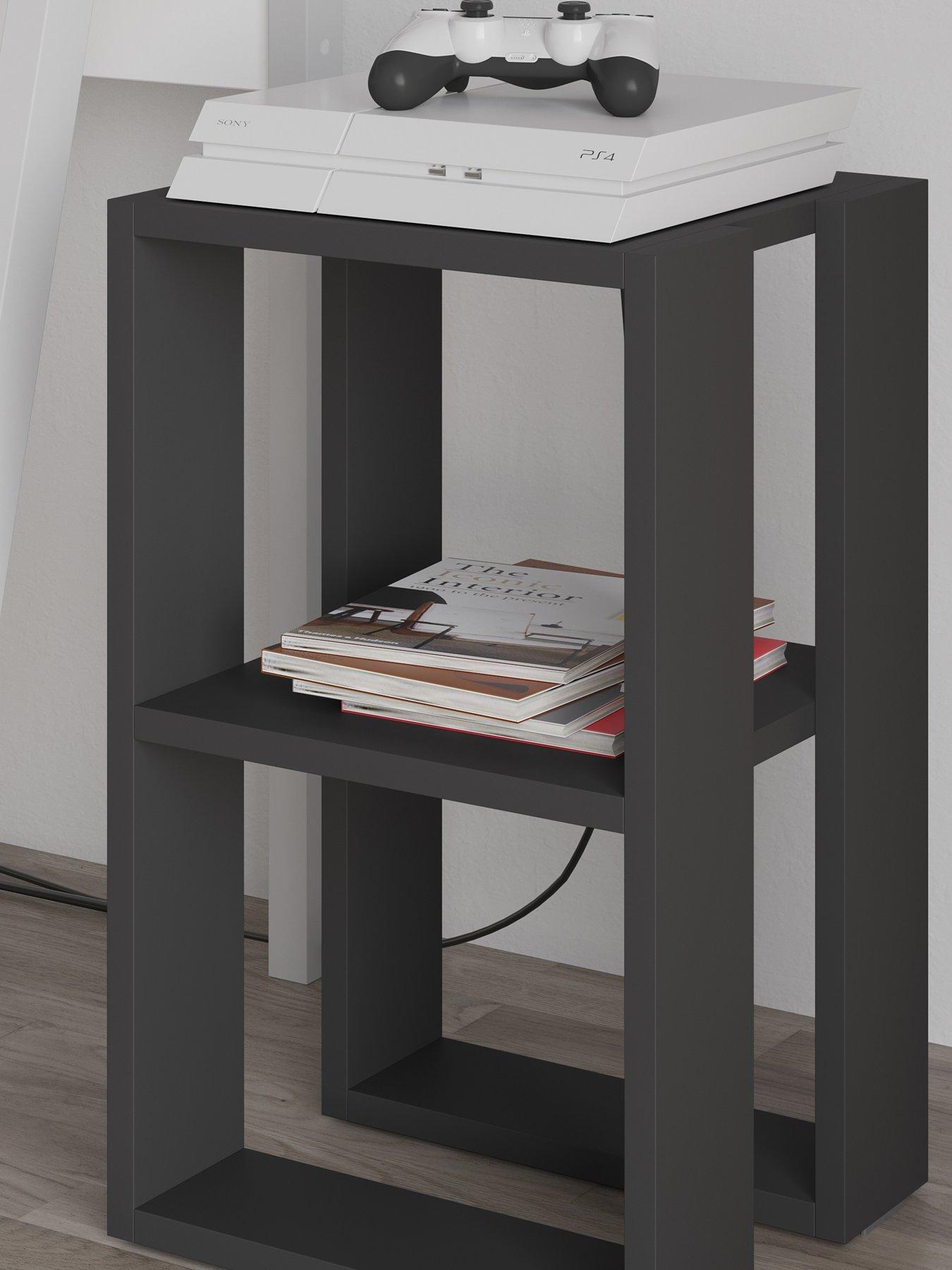Image 5 of 7 of Decortie Lonie Bedside Table - Anthracite