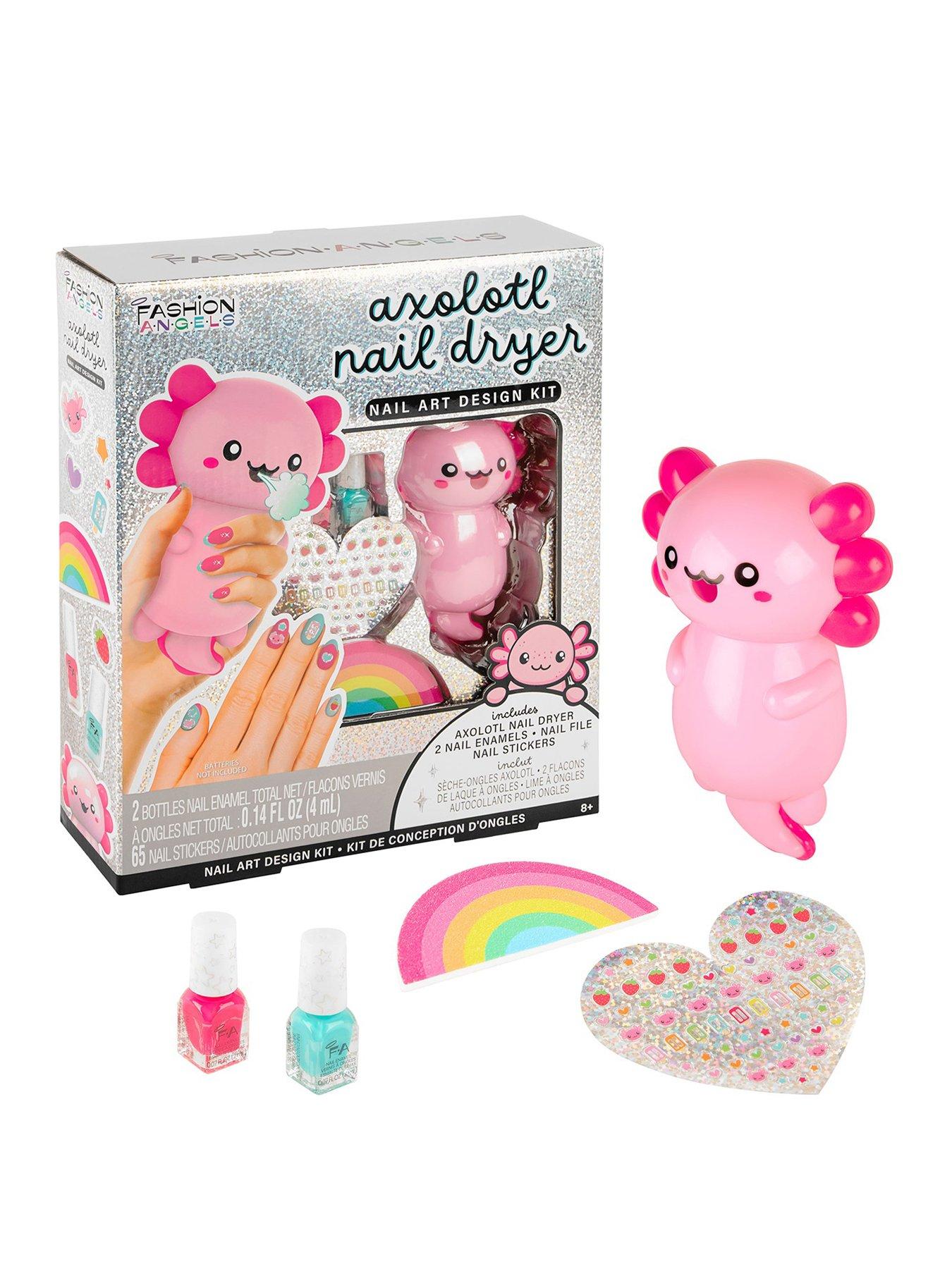 Fashion Angels Axolotl Nail Dryer - Nail Art Design Kit