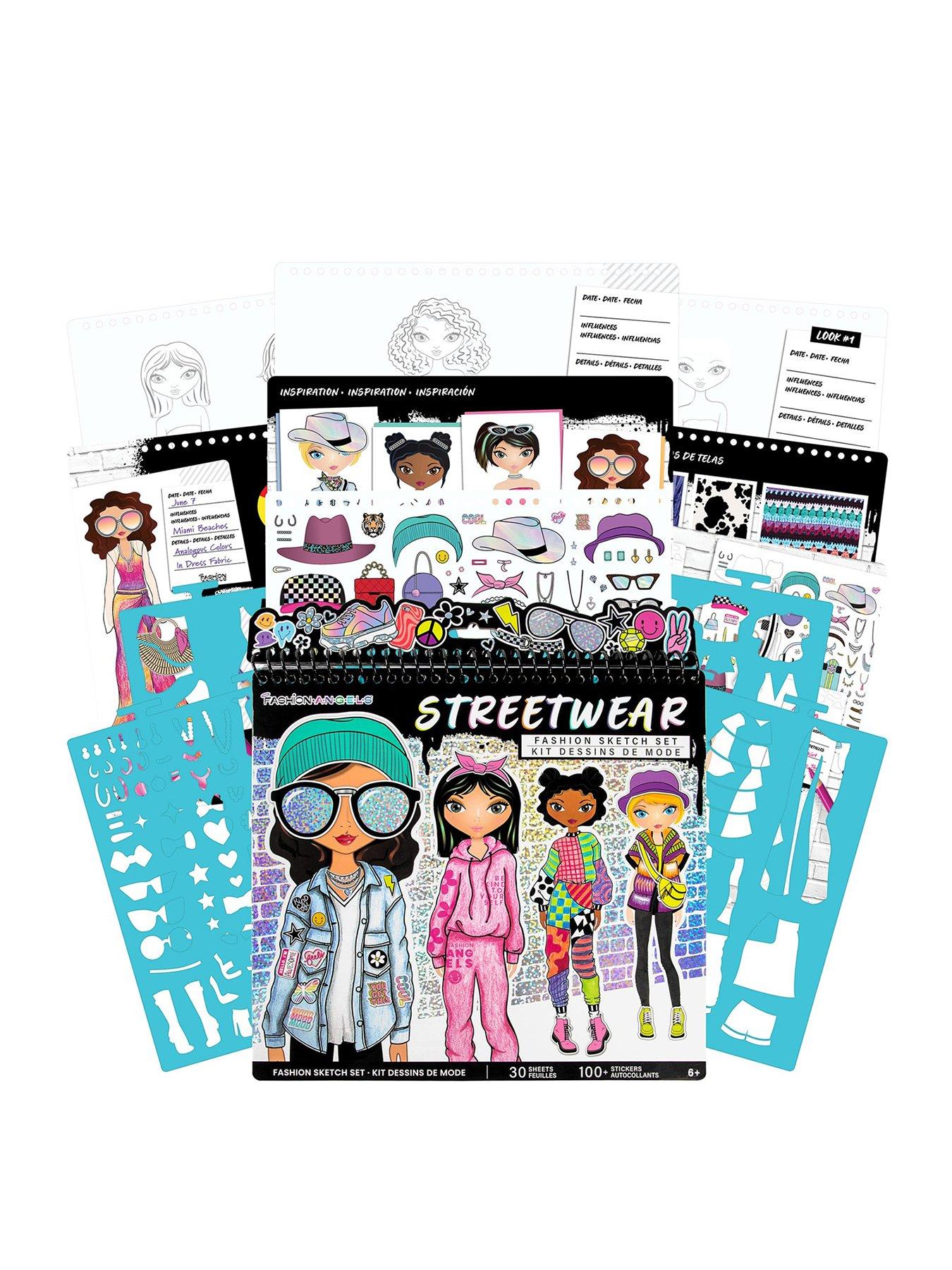 Fashion Angels Streetwear Fashion Design Sketch Portfolio (Pdq)