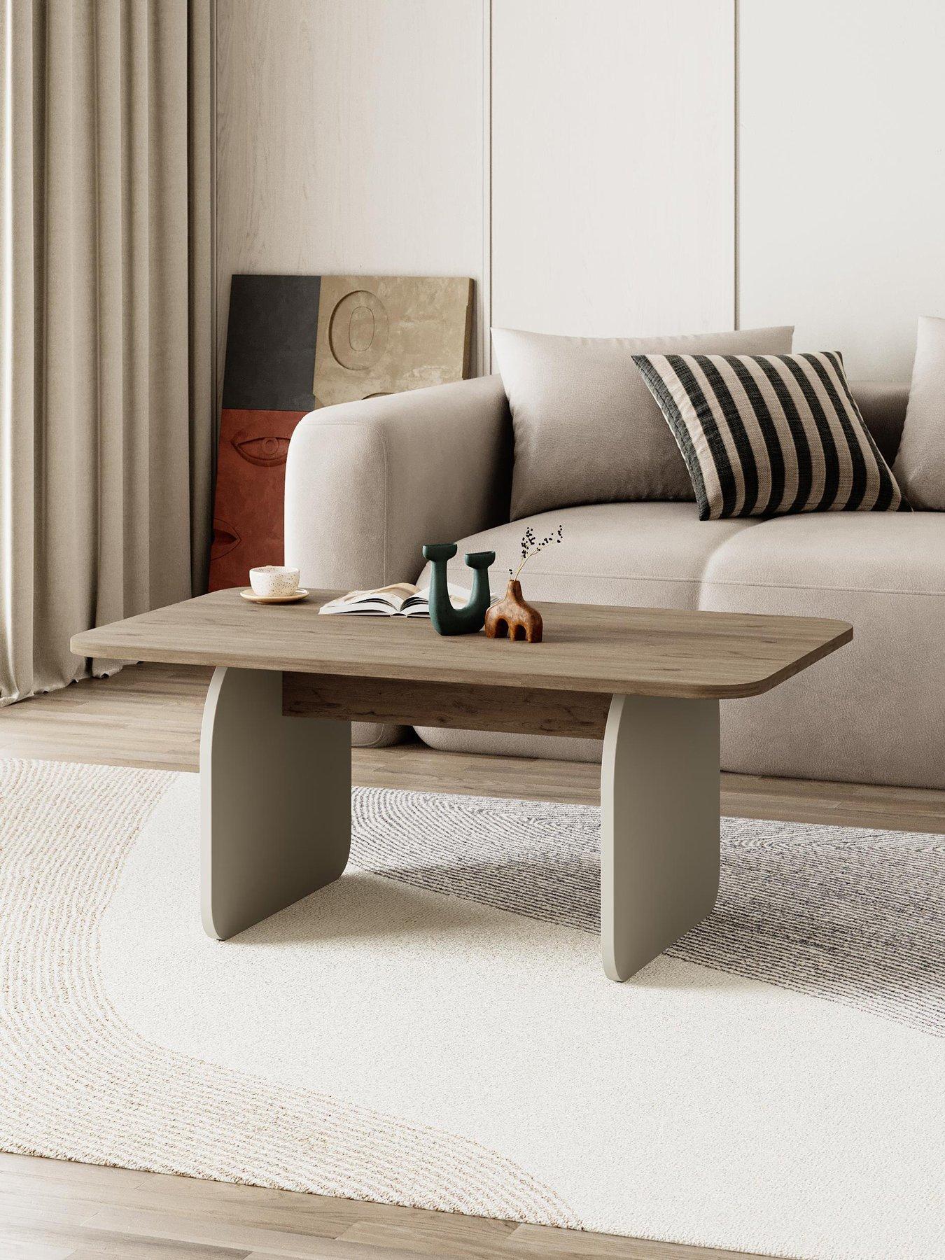 Image 1 of 6 of Decortie Pietra Coffee Table - Sandstone