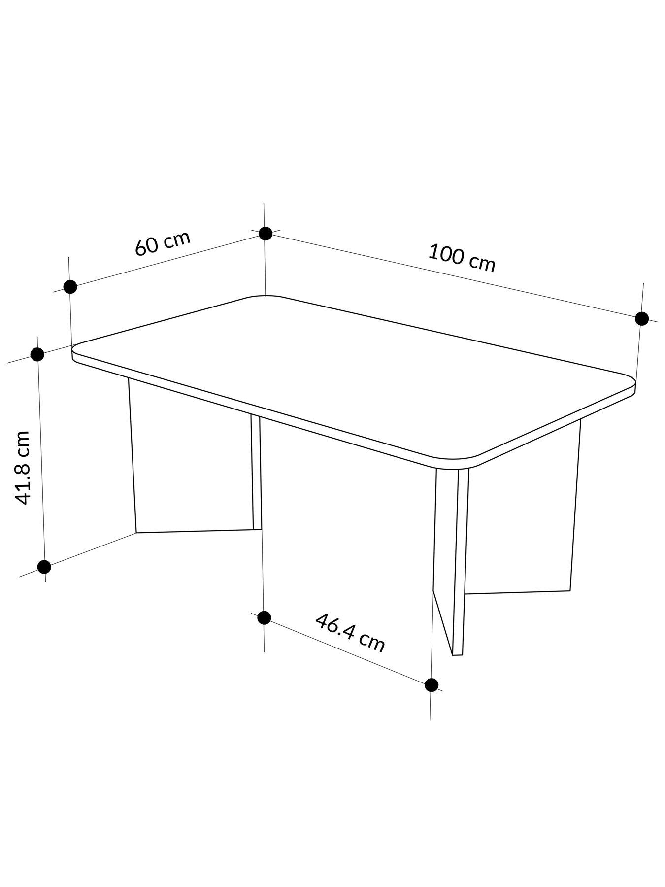 Image 5 of 6 of Decortie Sam Coffee Table - Travertine