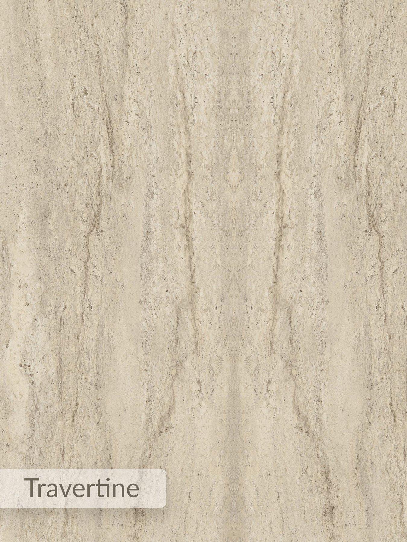 Image 6 of 6 of Decortie Sam Coffee Table - Travertine