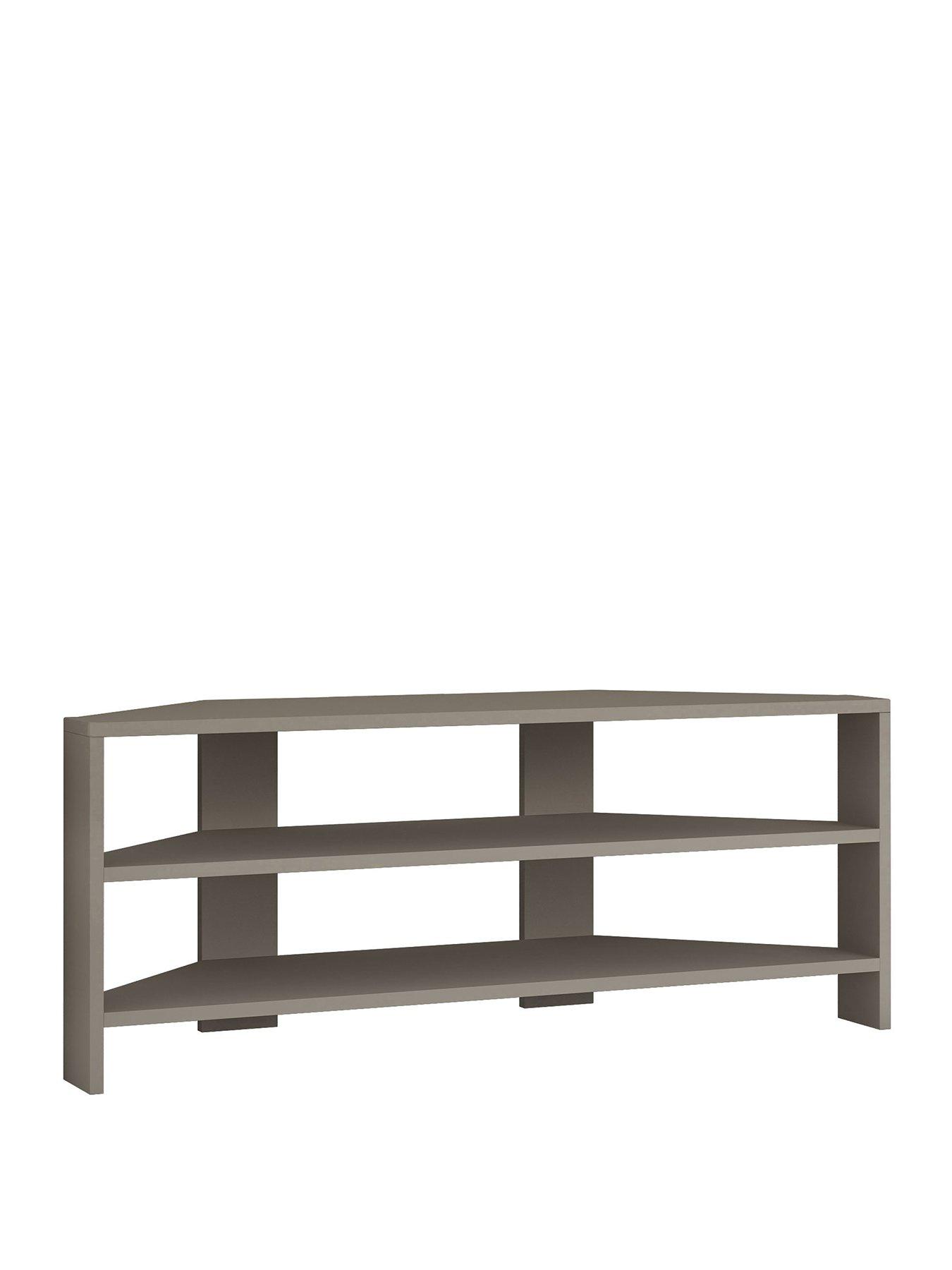 Image 2 of 7 of Decortie Thales Corner Tv Stand - Mocha