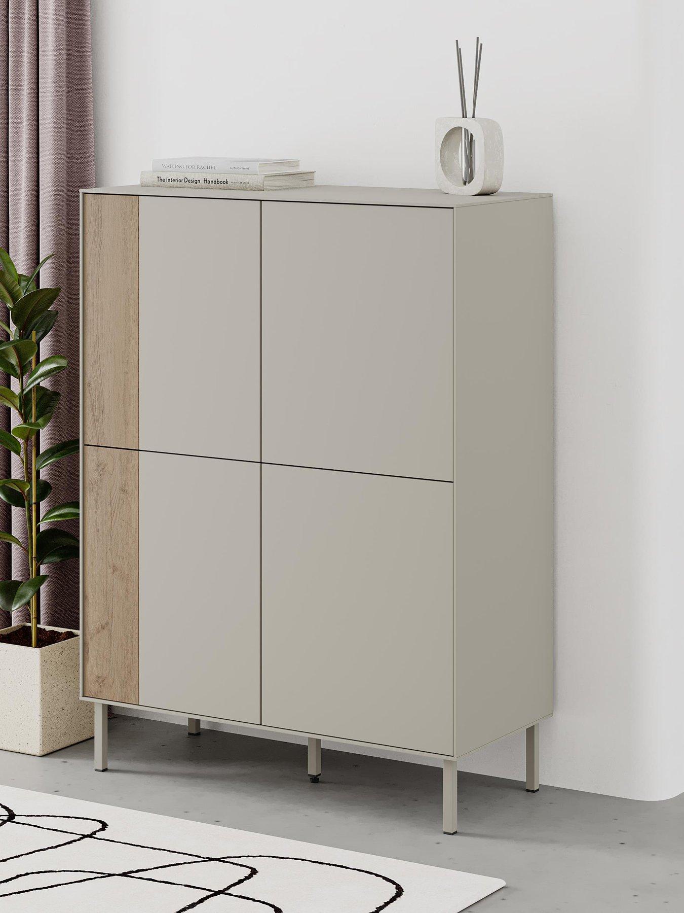 Decortie Vena Cabinet / Sideboard - Sandstone