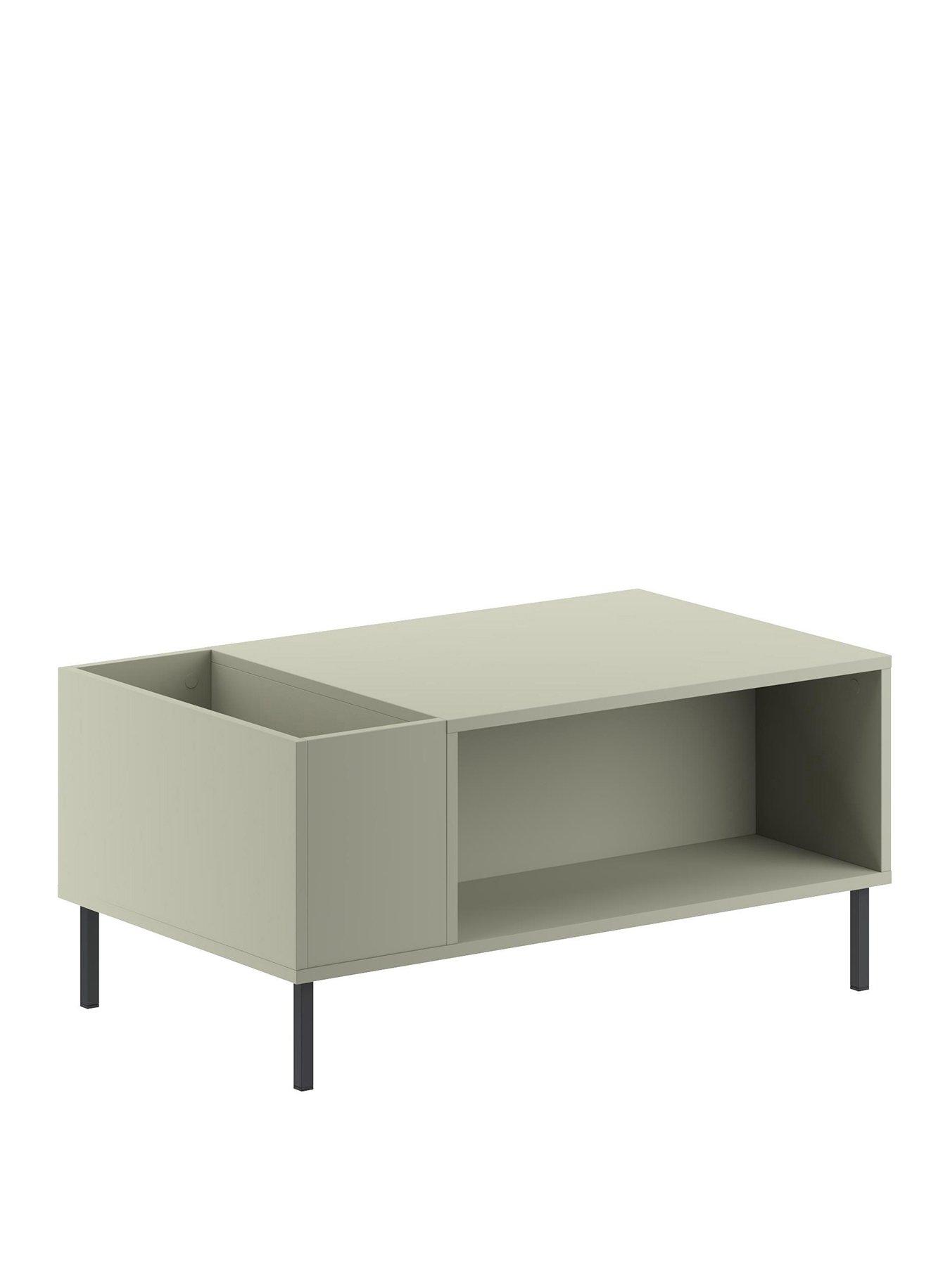 Image 2 of 7 of Decortie Vena Coffee Table - Green