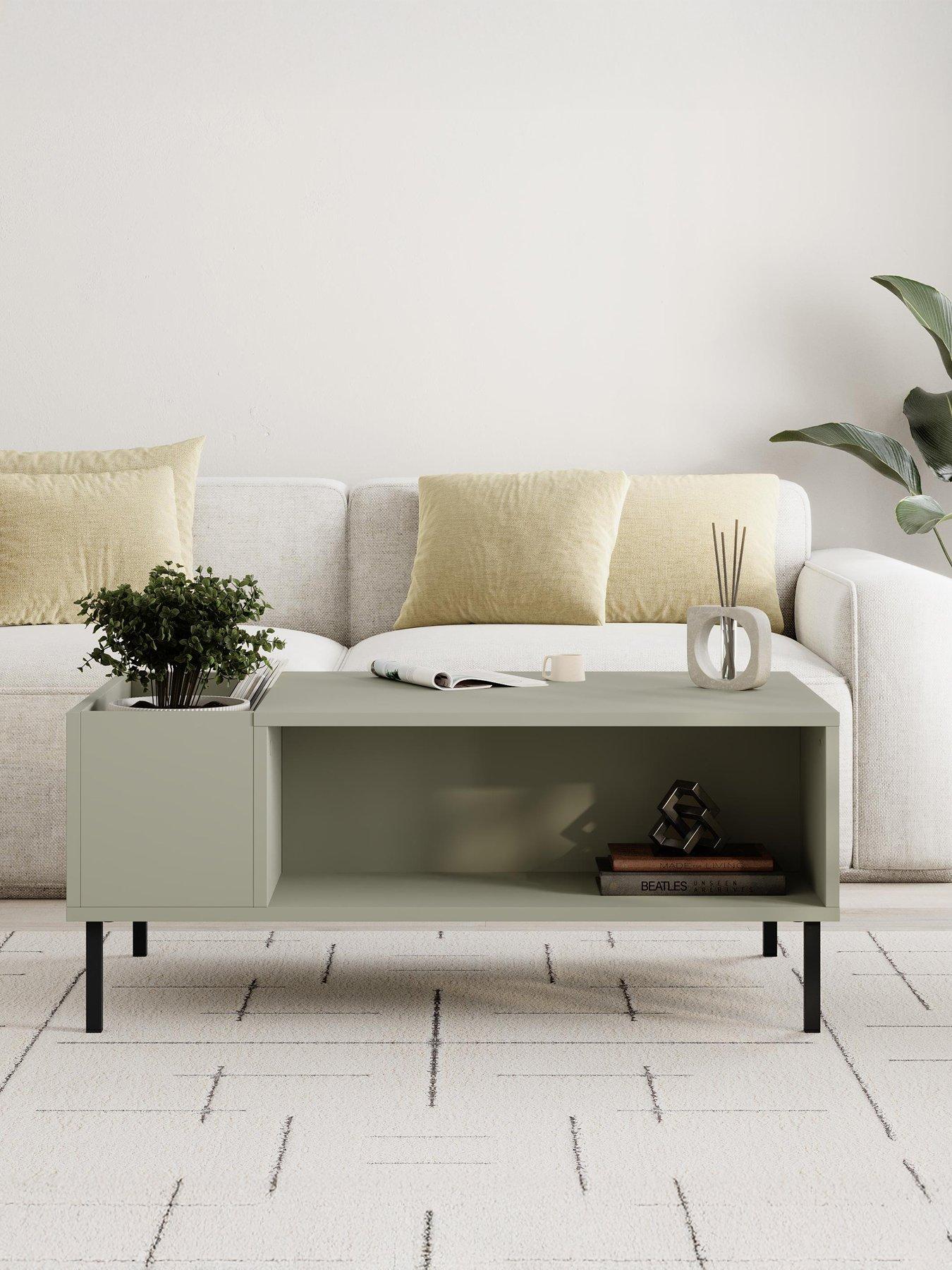 Image 3 of 7 of Decortie Vena Coffee Table - Green