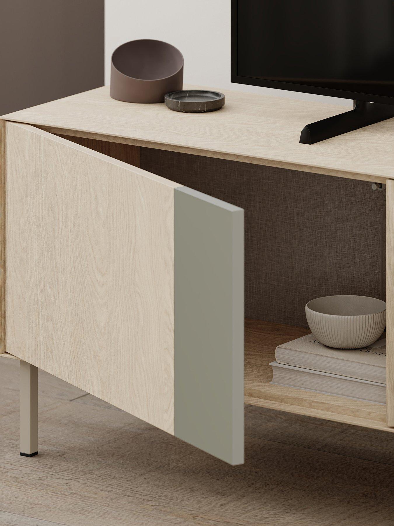 Image 4 of 7 of Decortie Vena Tv Stand - Green