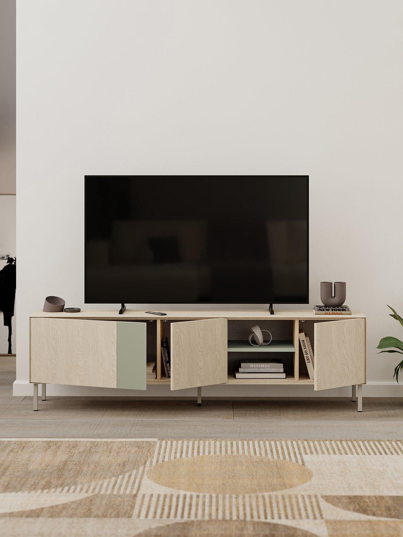 Image 5 of 7 of Decortie Vena Tv Stand - Green