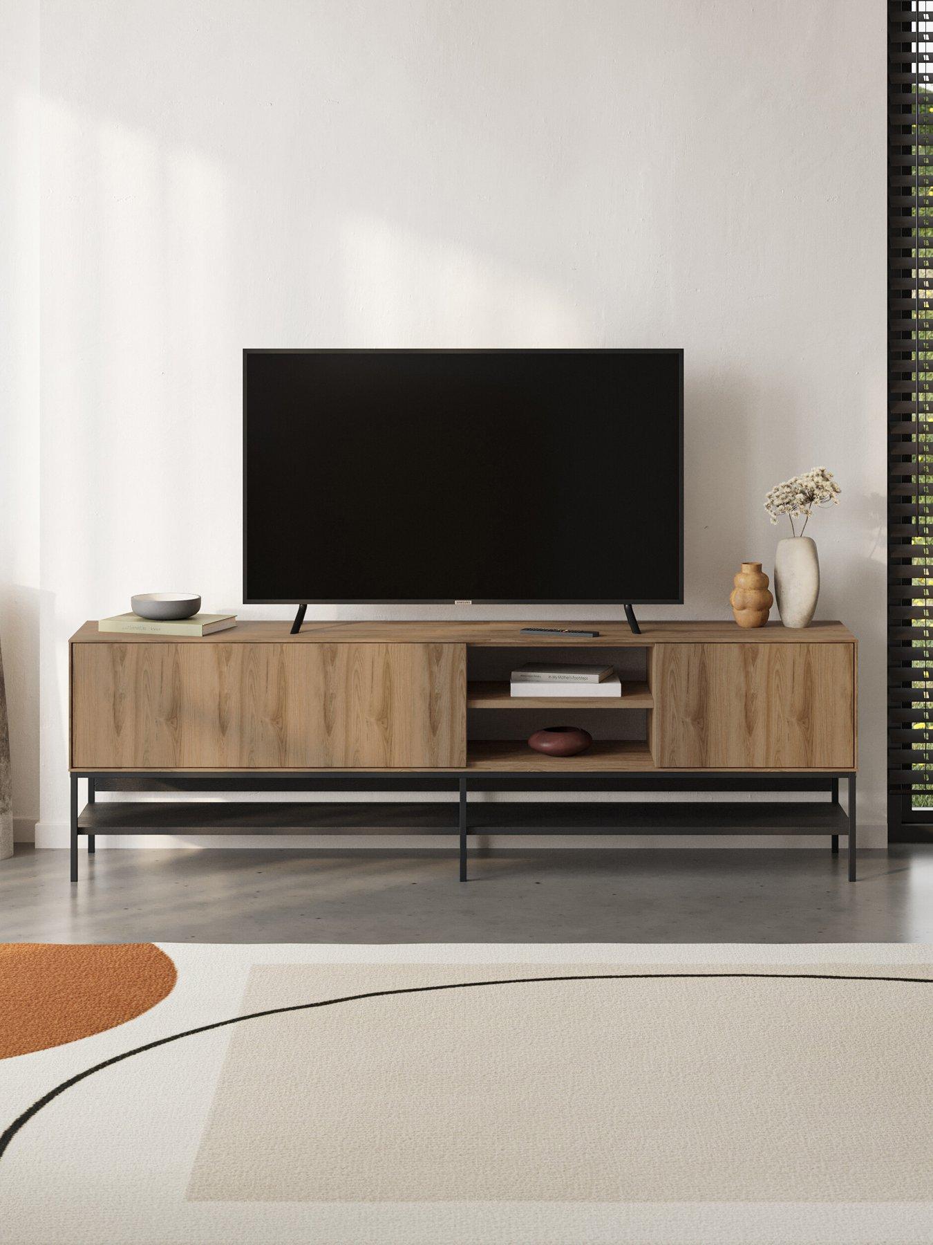 Image 1 of 7 of Decortie Amira Large Tv Unit - Deep Oud