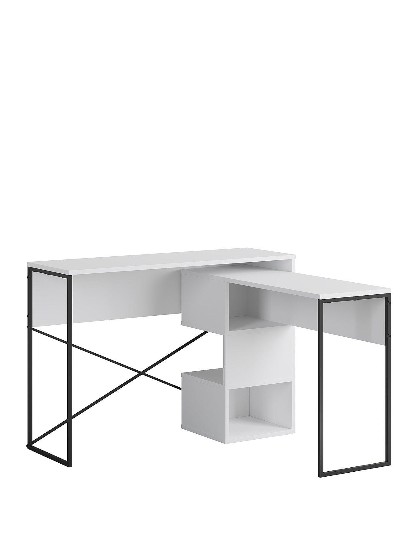 Image 2 of 7 of Decortie Badau Multi Purpose Desk - White