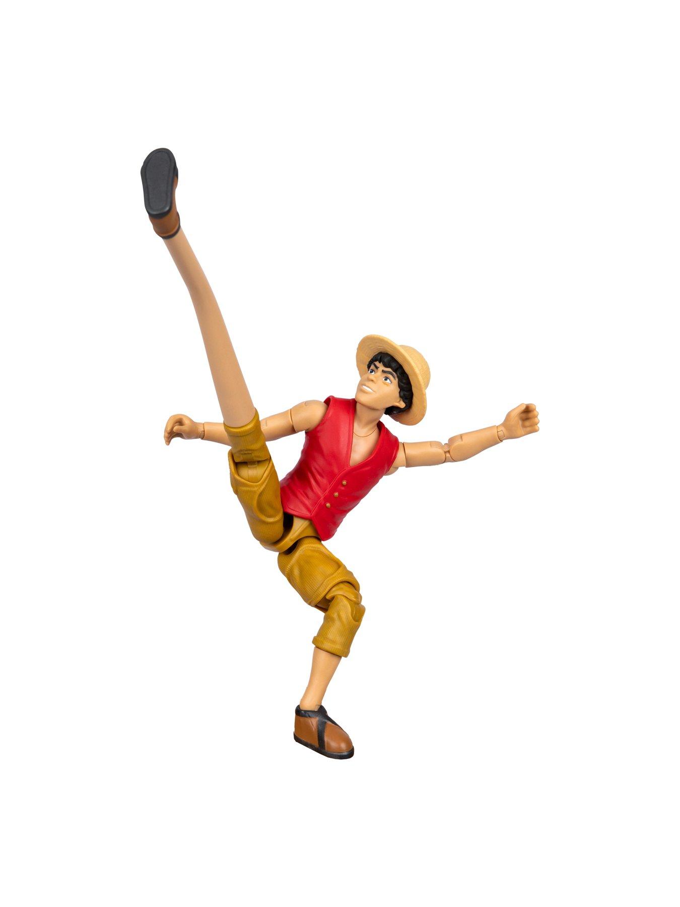 Image 4 of 8 of One Piece MONKEY D. LUFFY ACTION FIGURE WITH 6 ACCESSORIES