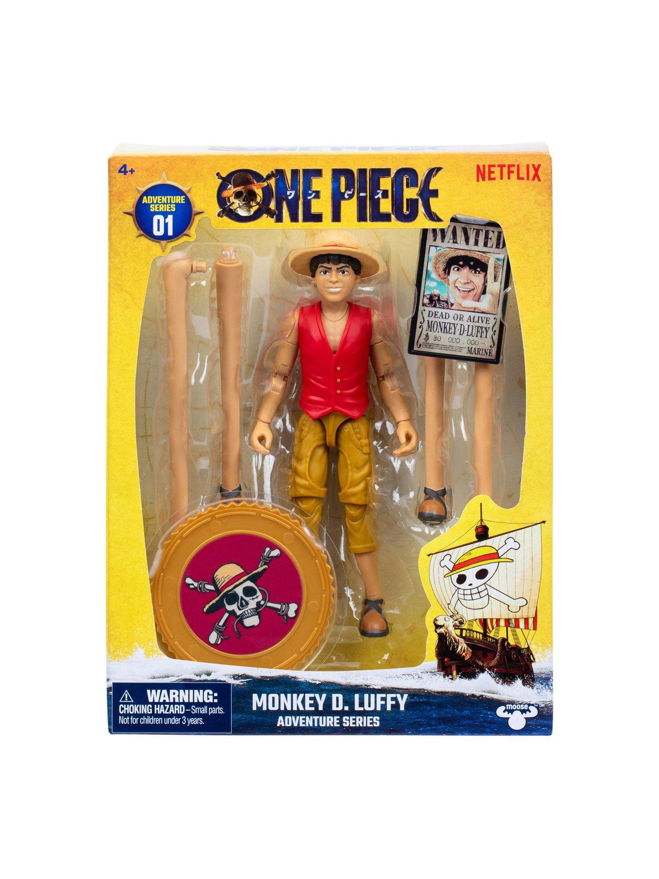 Image 7 of 8 of One Piece MONKEY D. LUFFY ACTION FIGURE WITH 6 ACCESSORIES