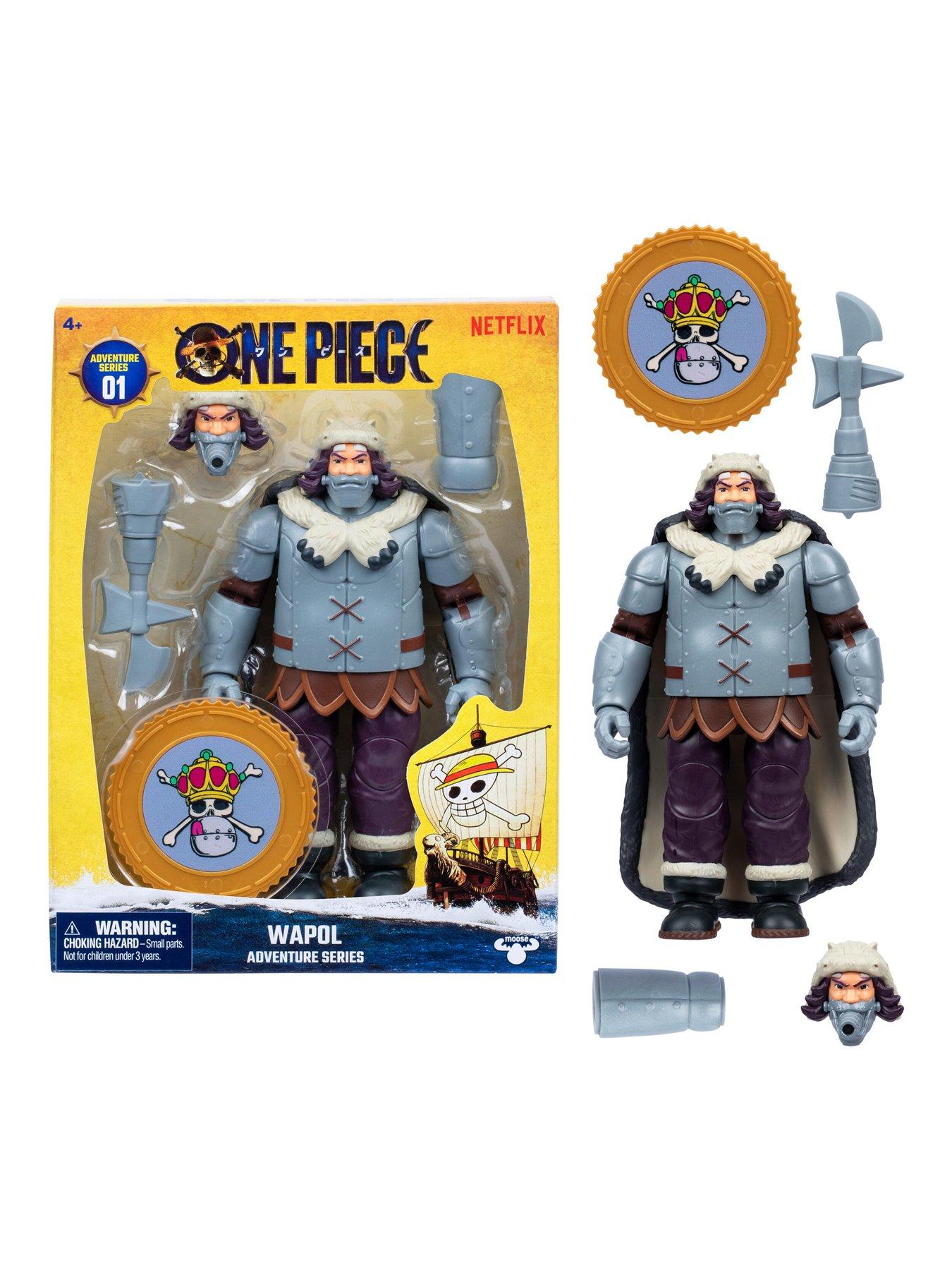 Image 2 of 8 of One Piece WAPOL ACTION FIGURE WITH 4 ACCESSORIES