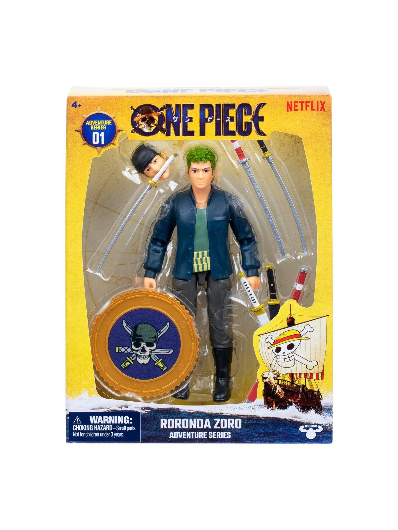 Image 7 of 8 of One Piece ZORO ACTION FIGURE WITH 5 ACCESSORIES