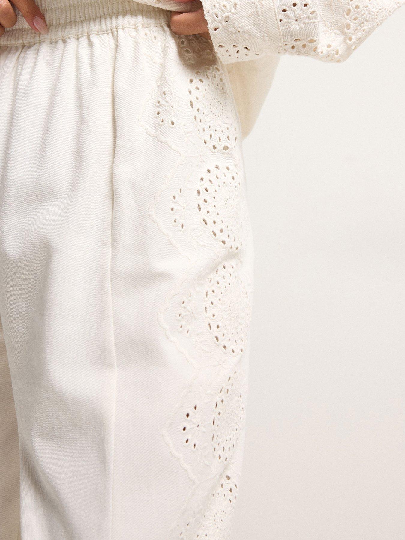 Image 4 of 5 of PixieGirl Petite Pull On Wide Leg Trouser