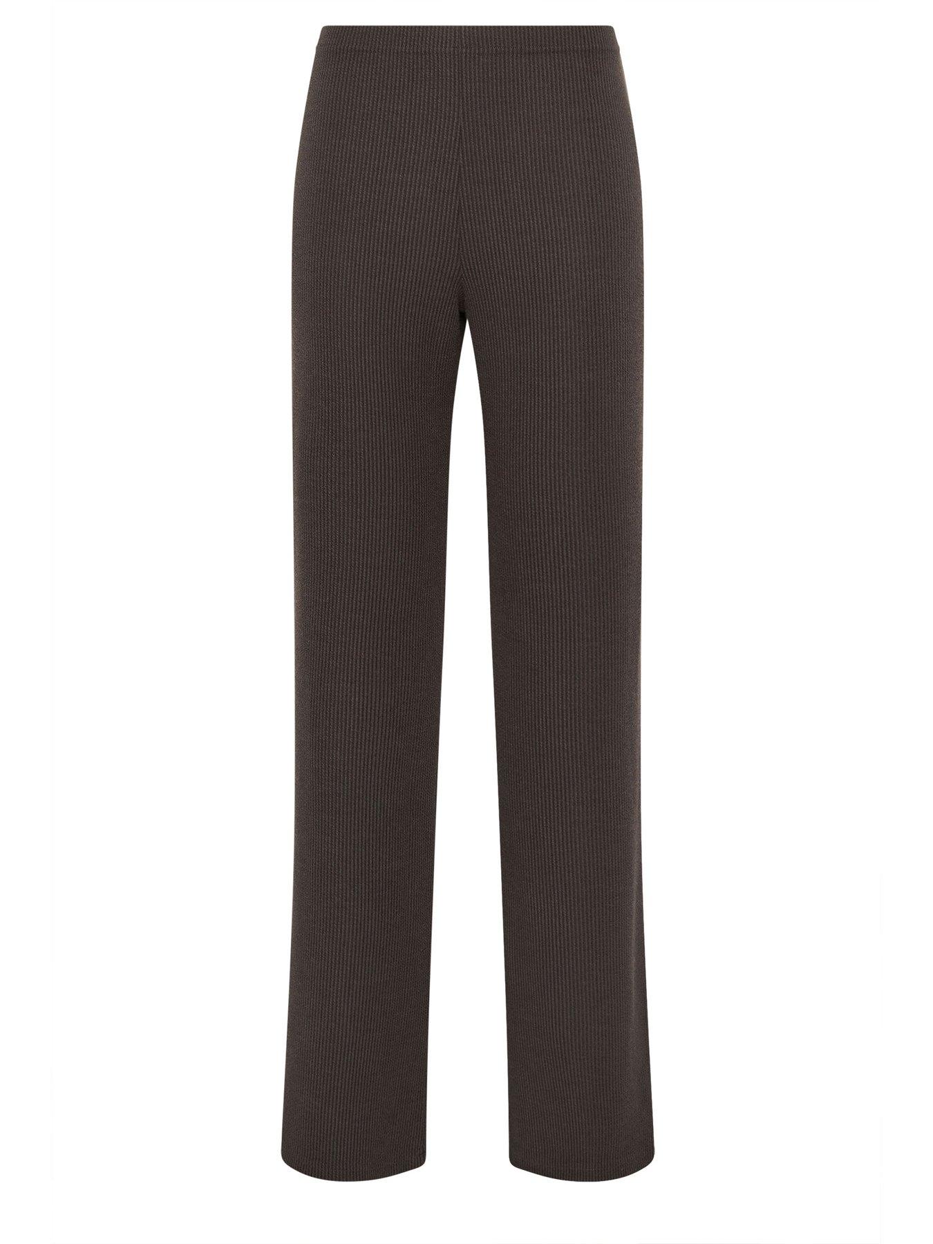 Image 5 of 5 of Long Tall Sally Wide Leg Trouser - Brown