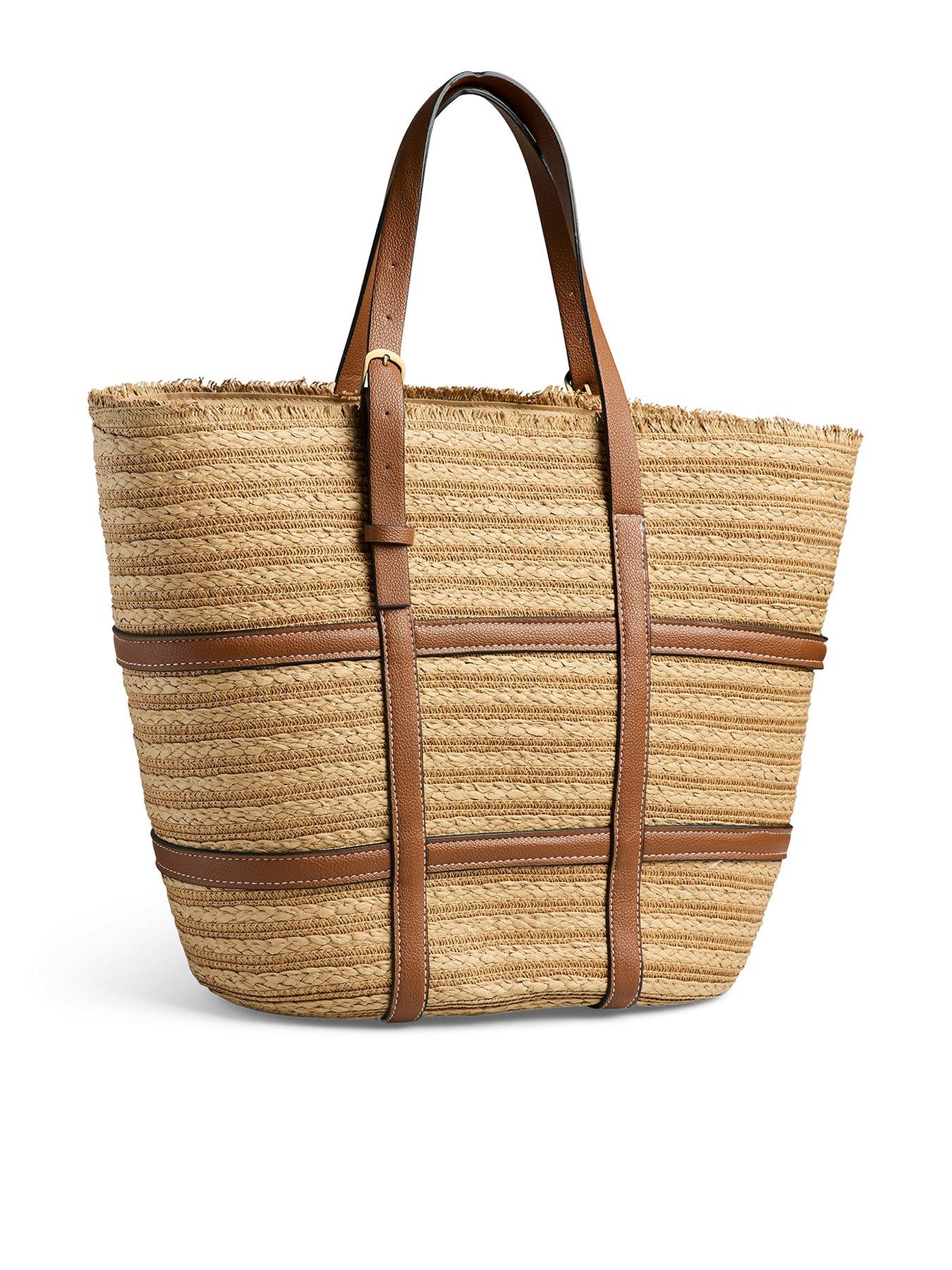 PIECES Pckirstine Shopper Bag, Nature, Women