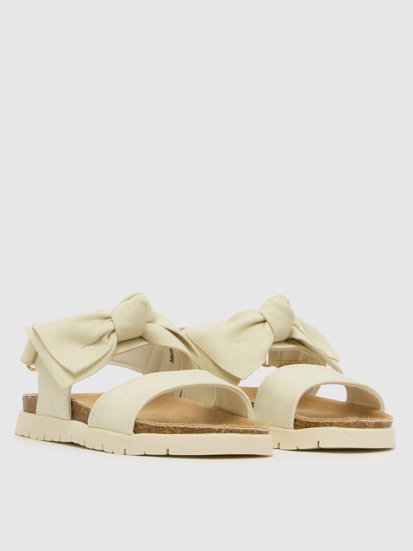 Image 2 of 4 of Schuh Toddler Tartan Bow Footbed Sandal