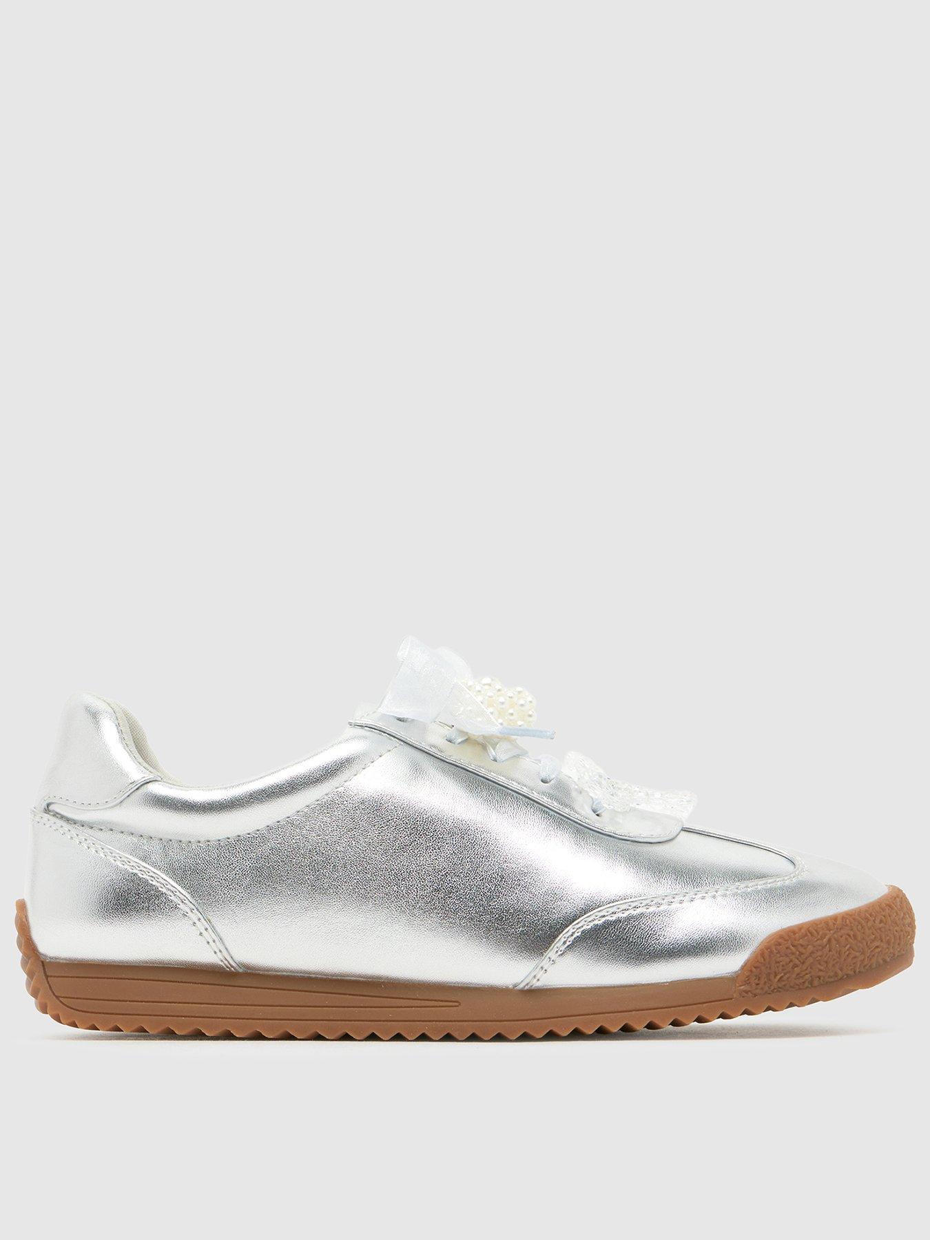 Image 1 of 4 of Schuh Youth Mittens Charm Trainer - Silver