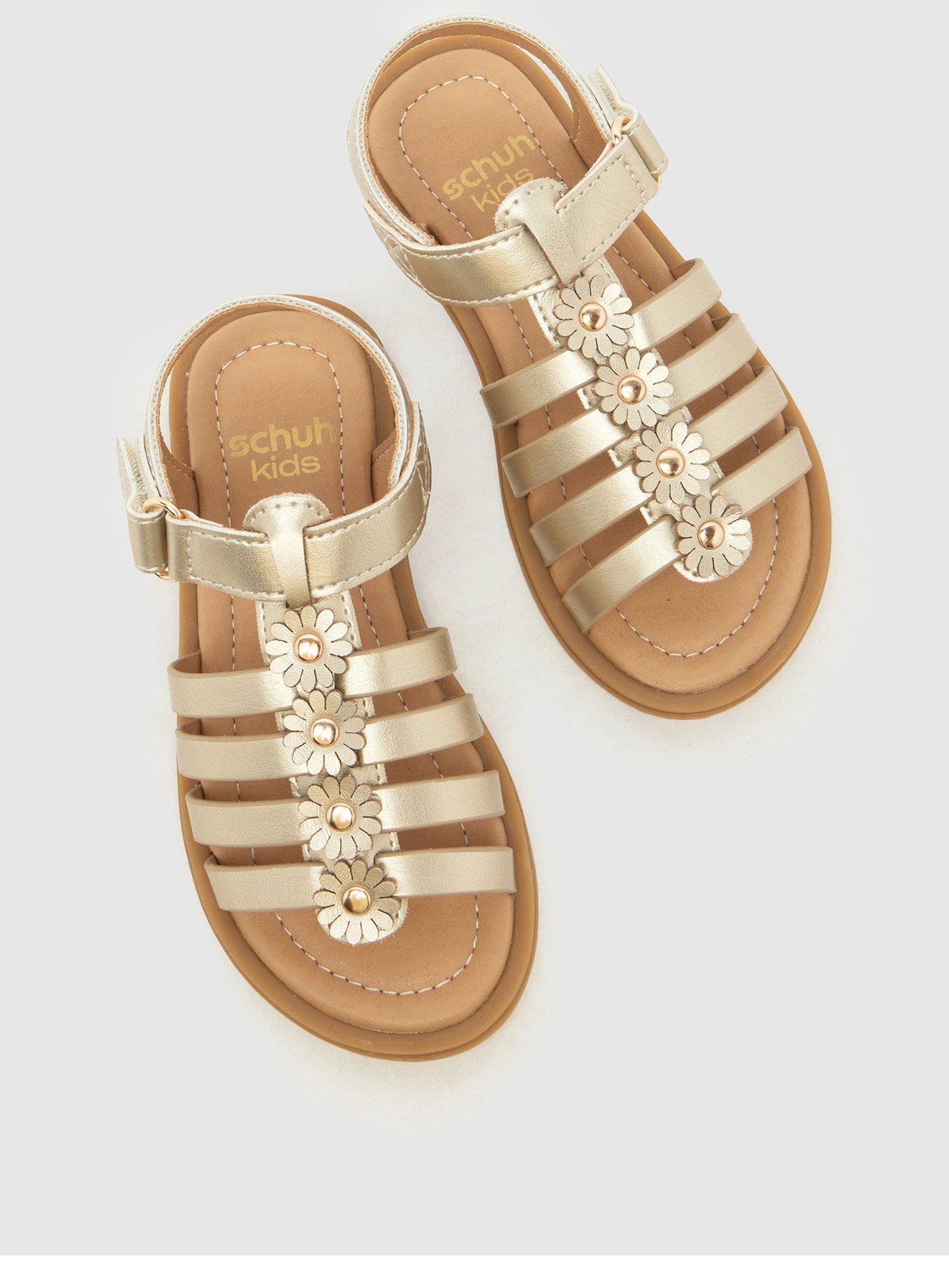 Image 3 of 4 of Schuh Toddler Thistle Gladiator Flower Sandal