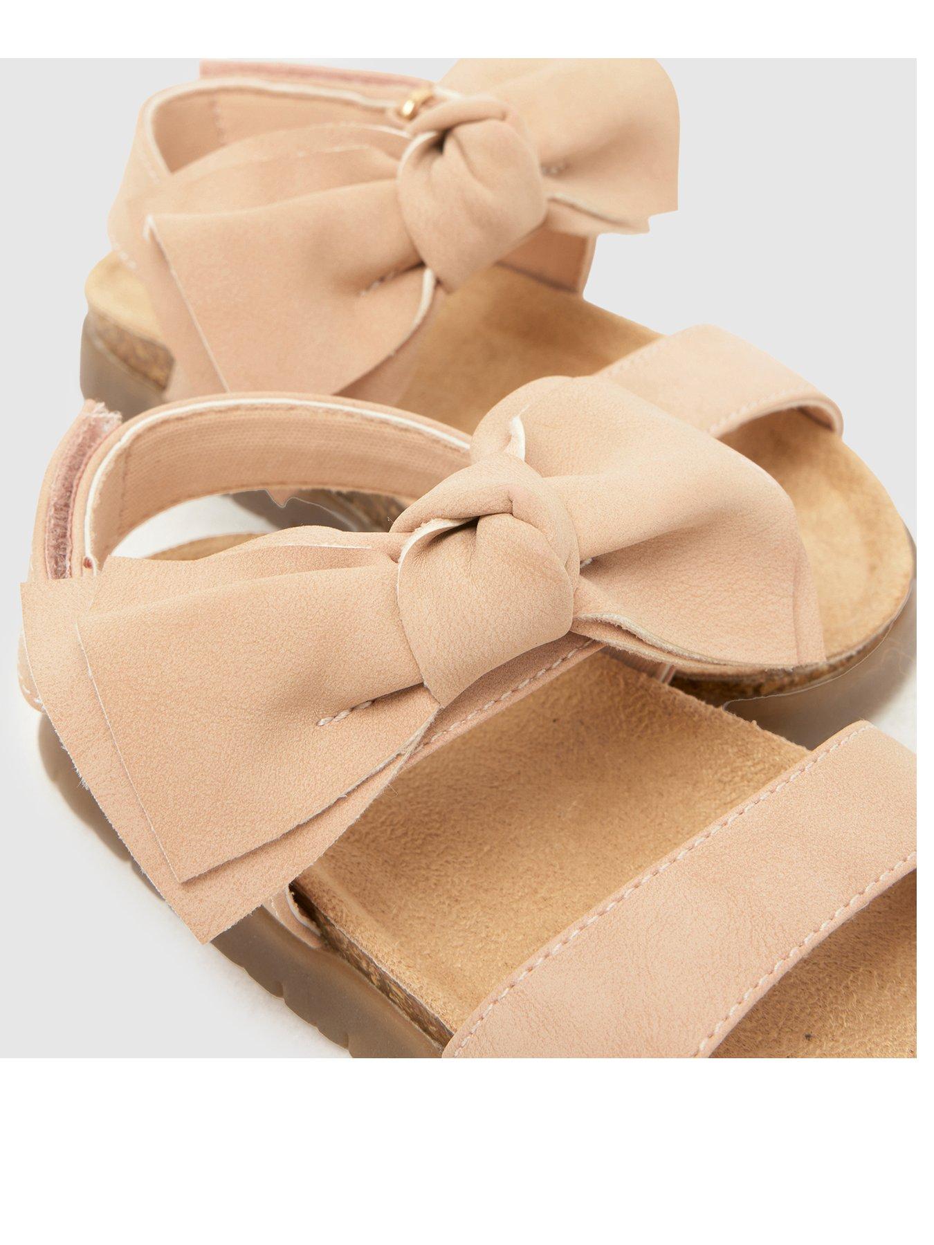 Image 2 of 4 of Schuh Toddler Tartan Bow Footbed Sandal
