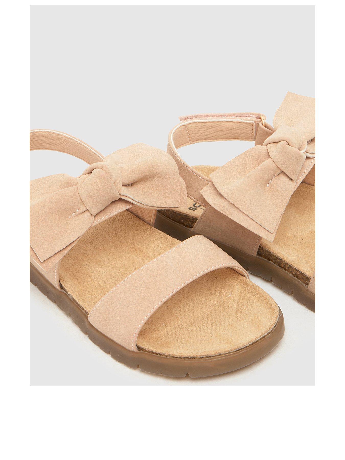 Image 3 of 4 of Schuh Junior Tartan Bow Footbed Sandal