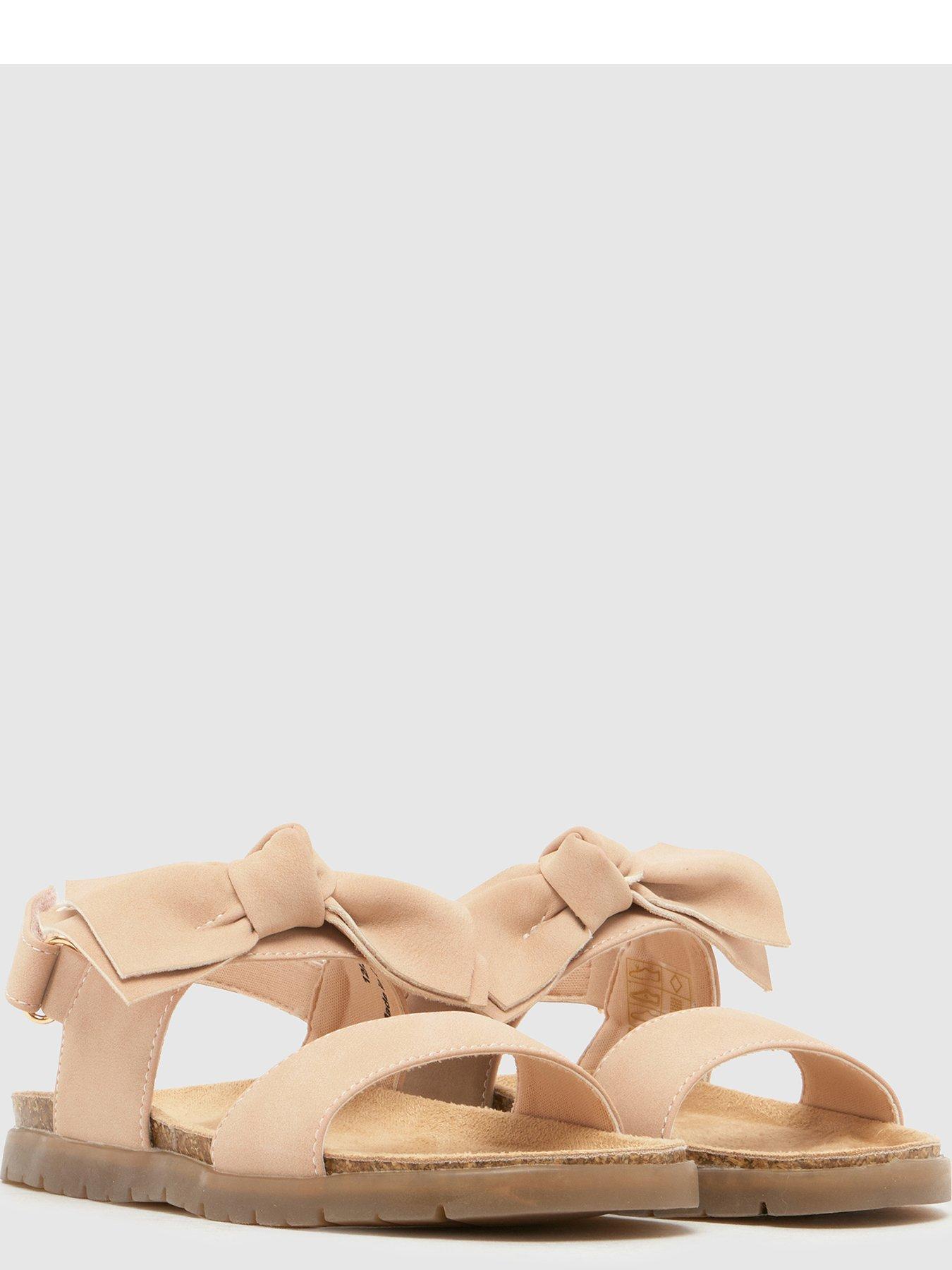 Image 4 of 4 of Schuh Junior Tartan Bow Footbed Sandal