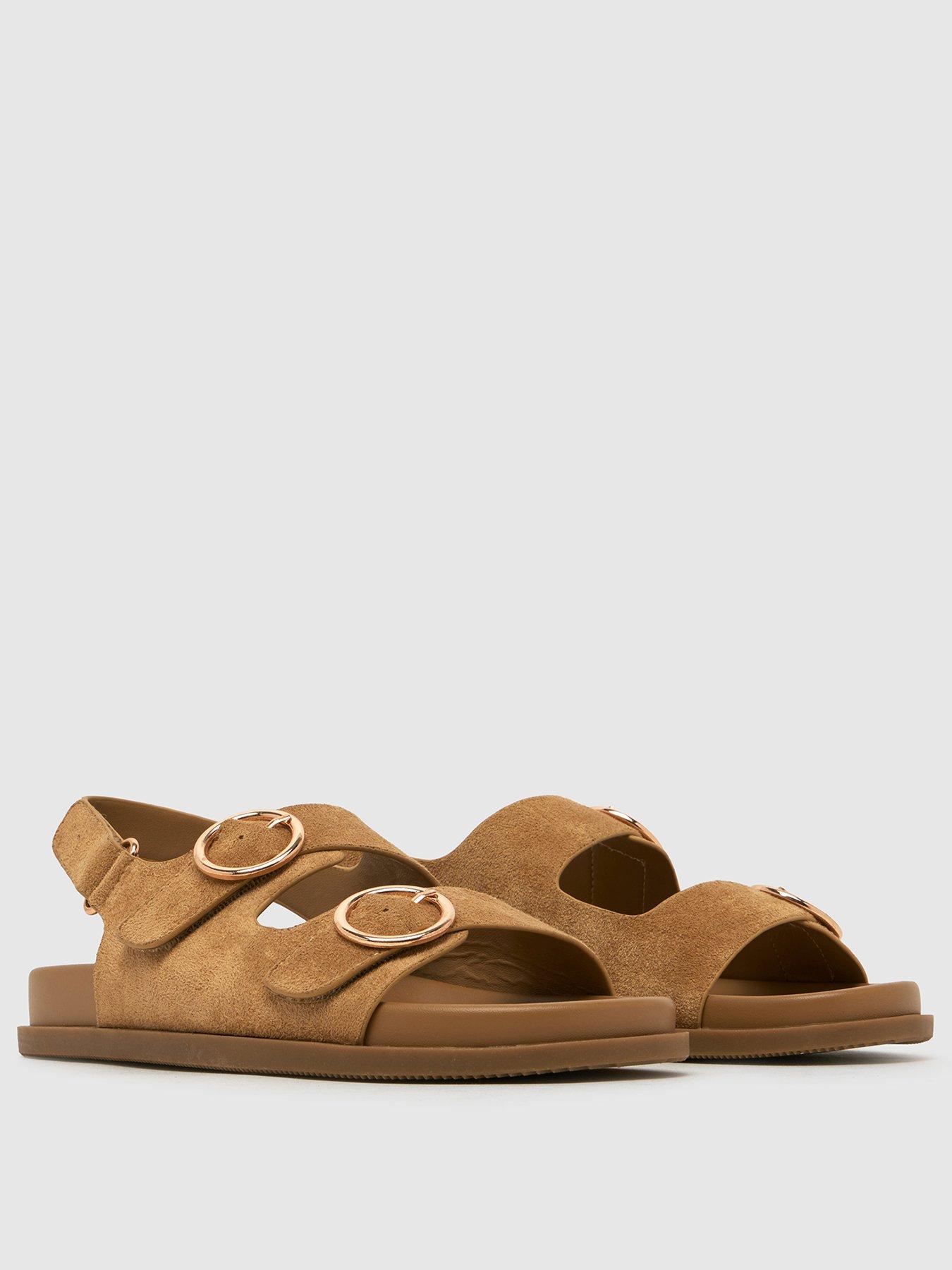 Image 2 of 4 of Schuh Youth Twist Velcro Footbed Sandal