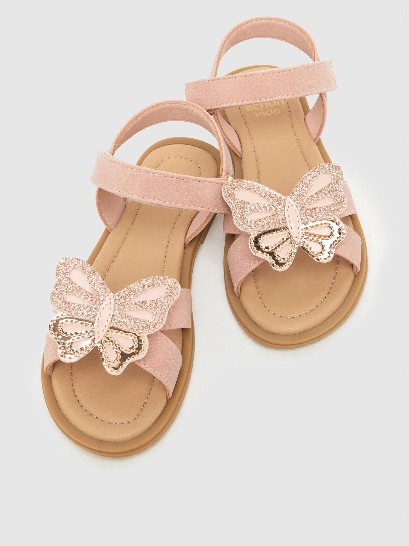 Schuh Toddler Tropical Butterfly Sandal - Pink