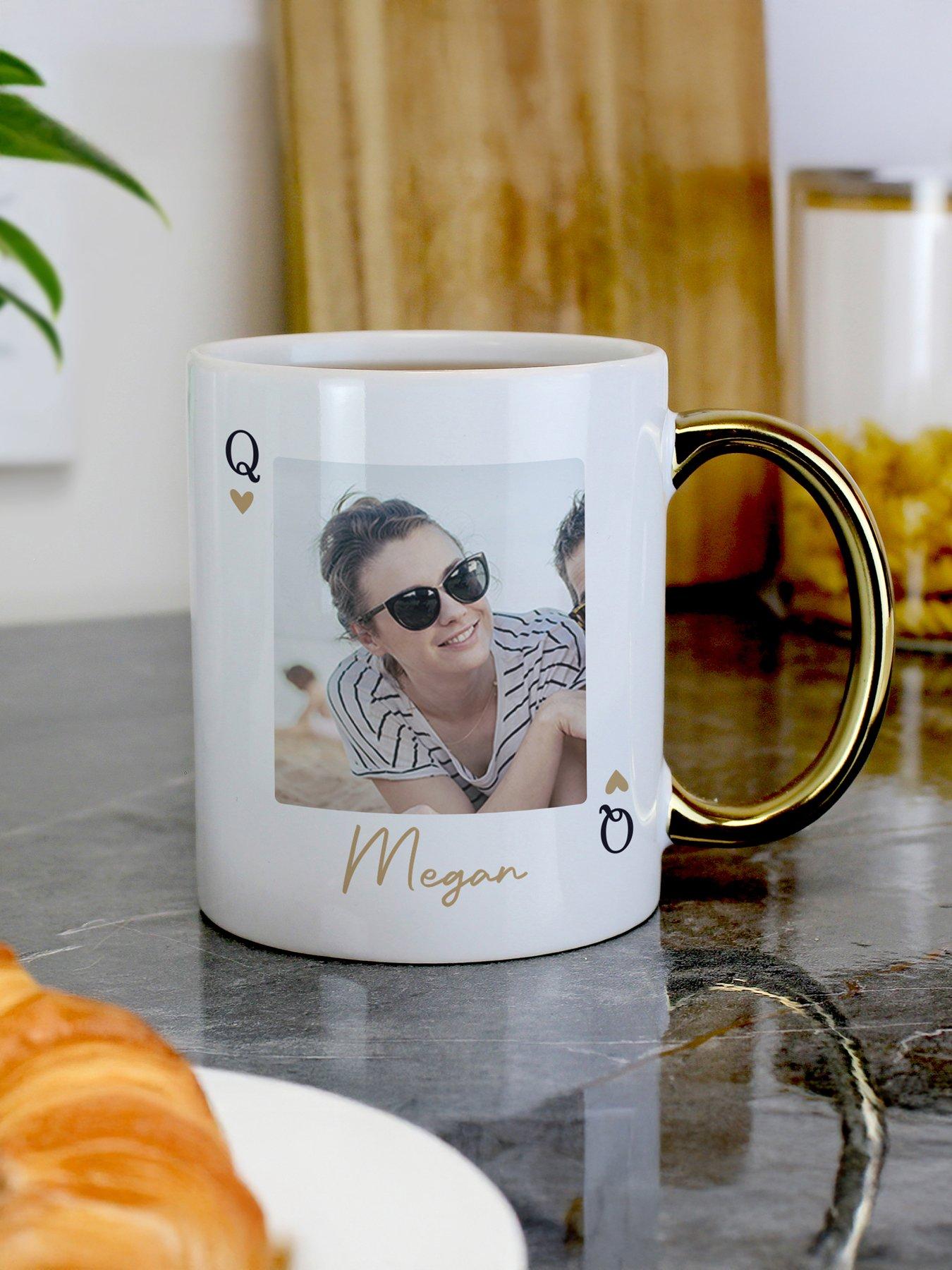 The Personalised Memento Company Personalised Photo Upload Queen Mug