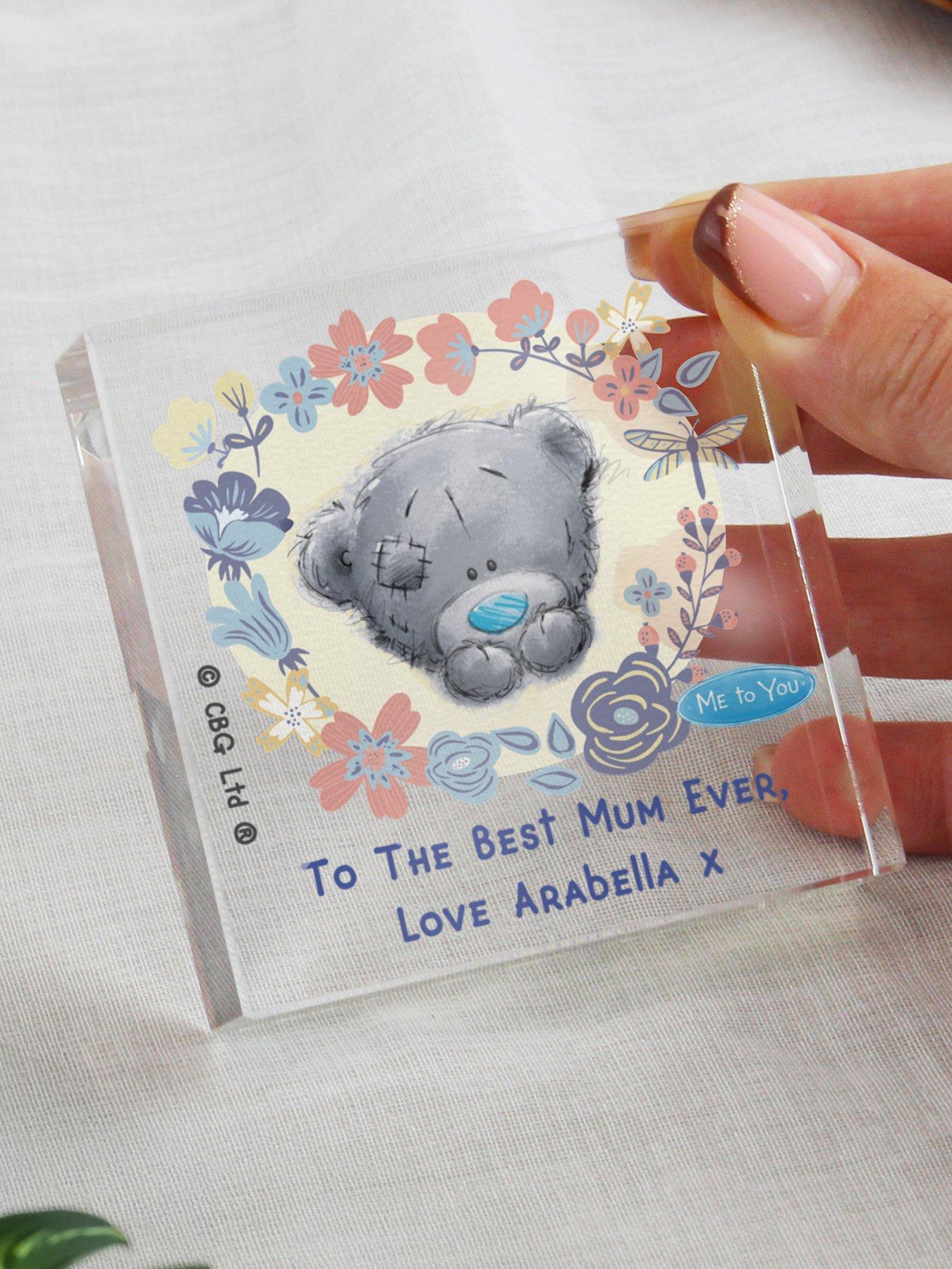 Image 2 of 3 of The Personalised Memento Company Personalised Small Crystal Glass Ornamet
