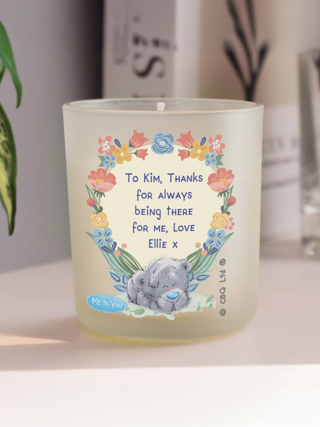 The Personalised Memento Company Personalised Me To You Candle Jar