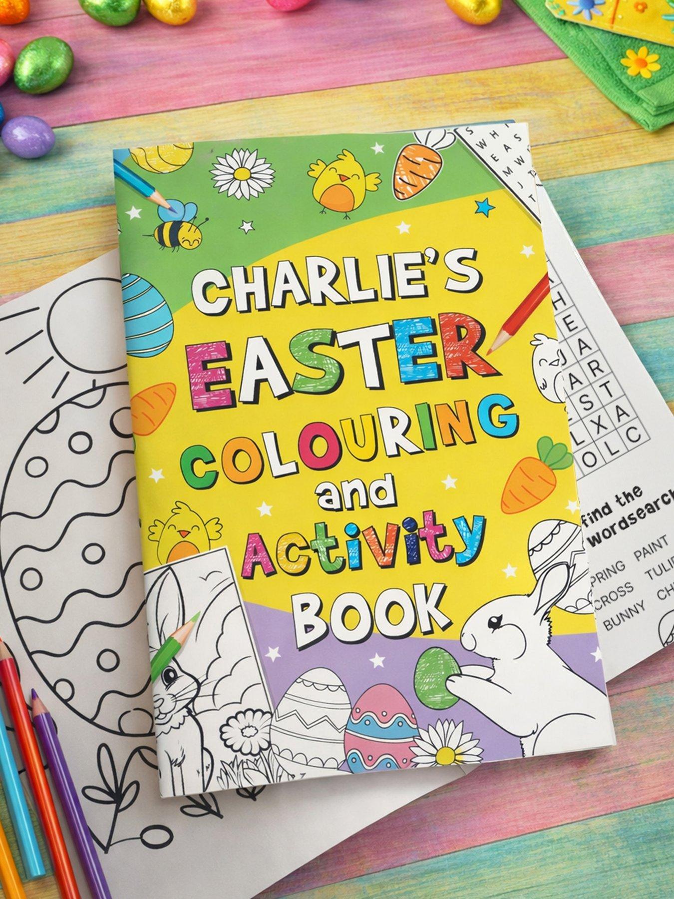 The Personalised Memento Company Personalised Easter Activity Book