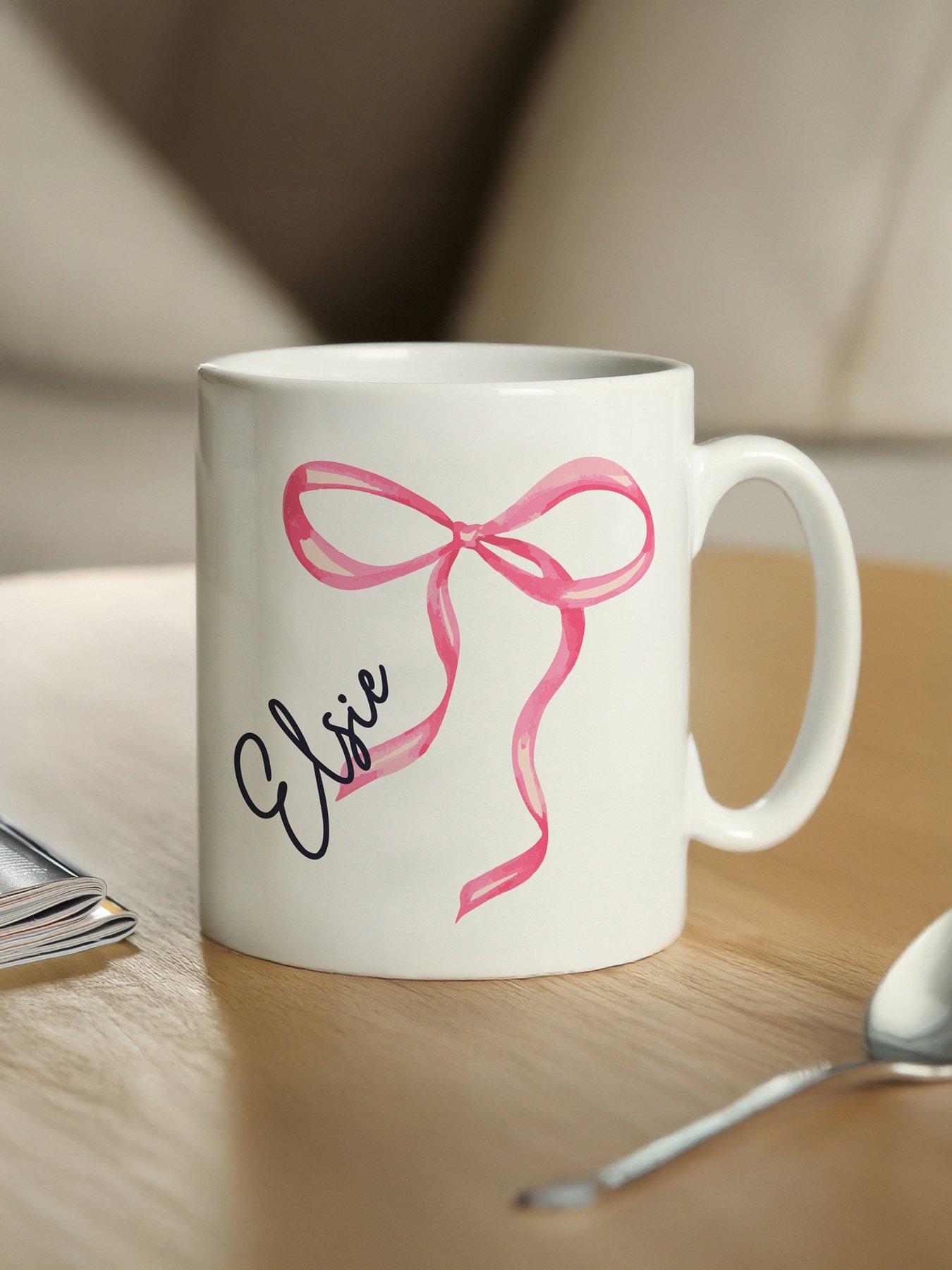 The Personalised Memento Company Personalised Bow Mug