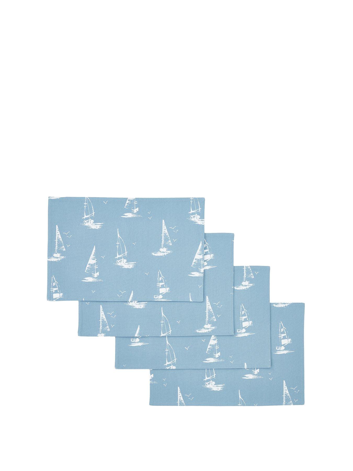 Image 2 of 3 of Catherine Lansfield Salcombe Boats Placemat 4 Pack