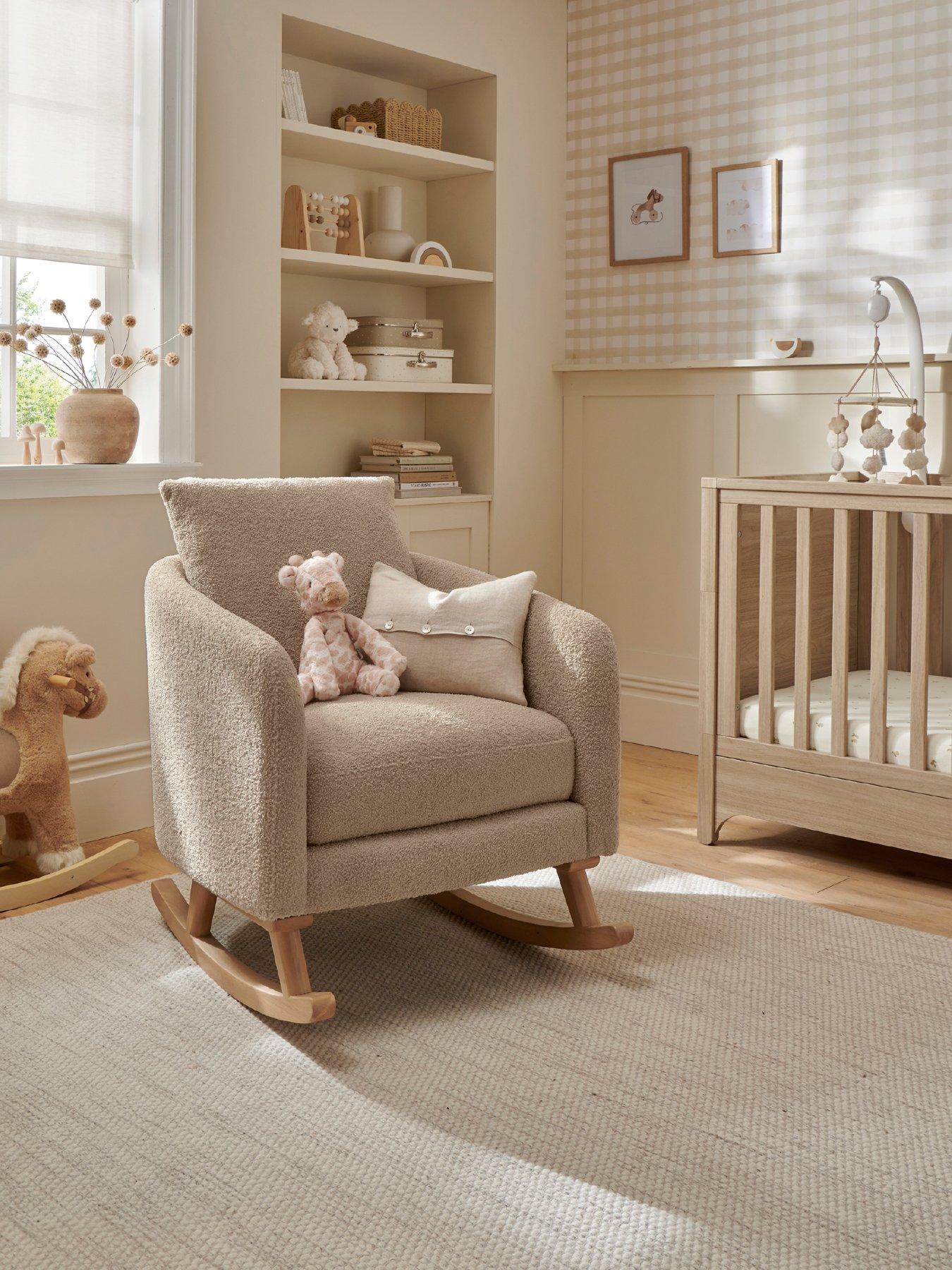 Image 1 of 5 of Mamas & Papas Alma Nursing Chair - Fawn