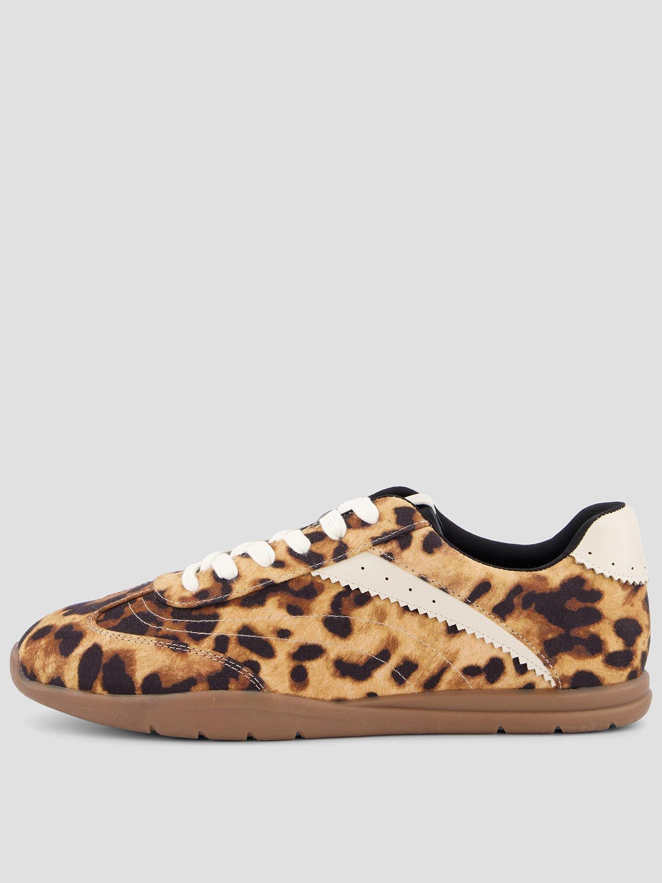 The Very Collection Leopard Trainers