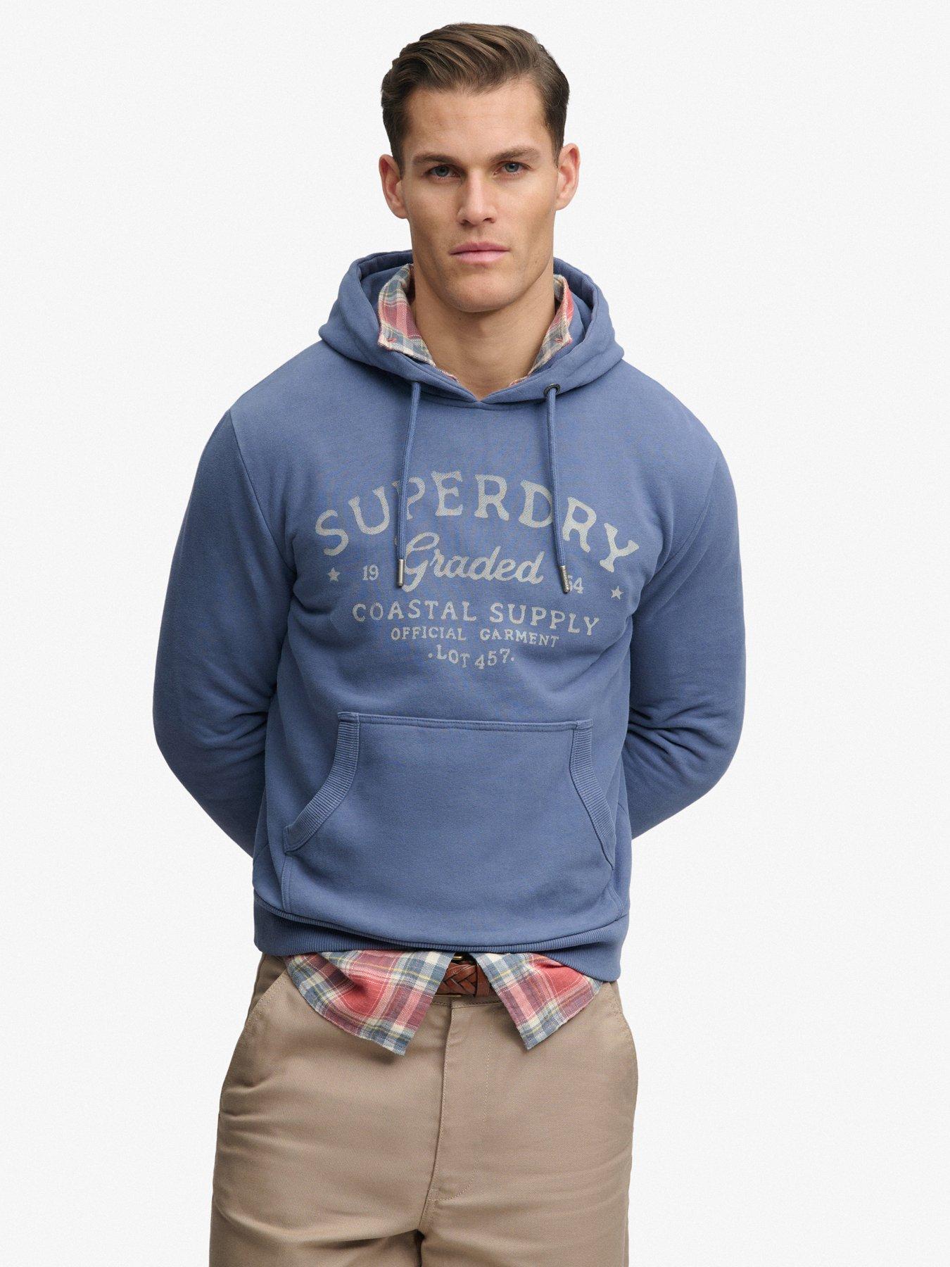 Superdry Lo-Fi Dockside Hoodie - Navy