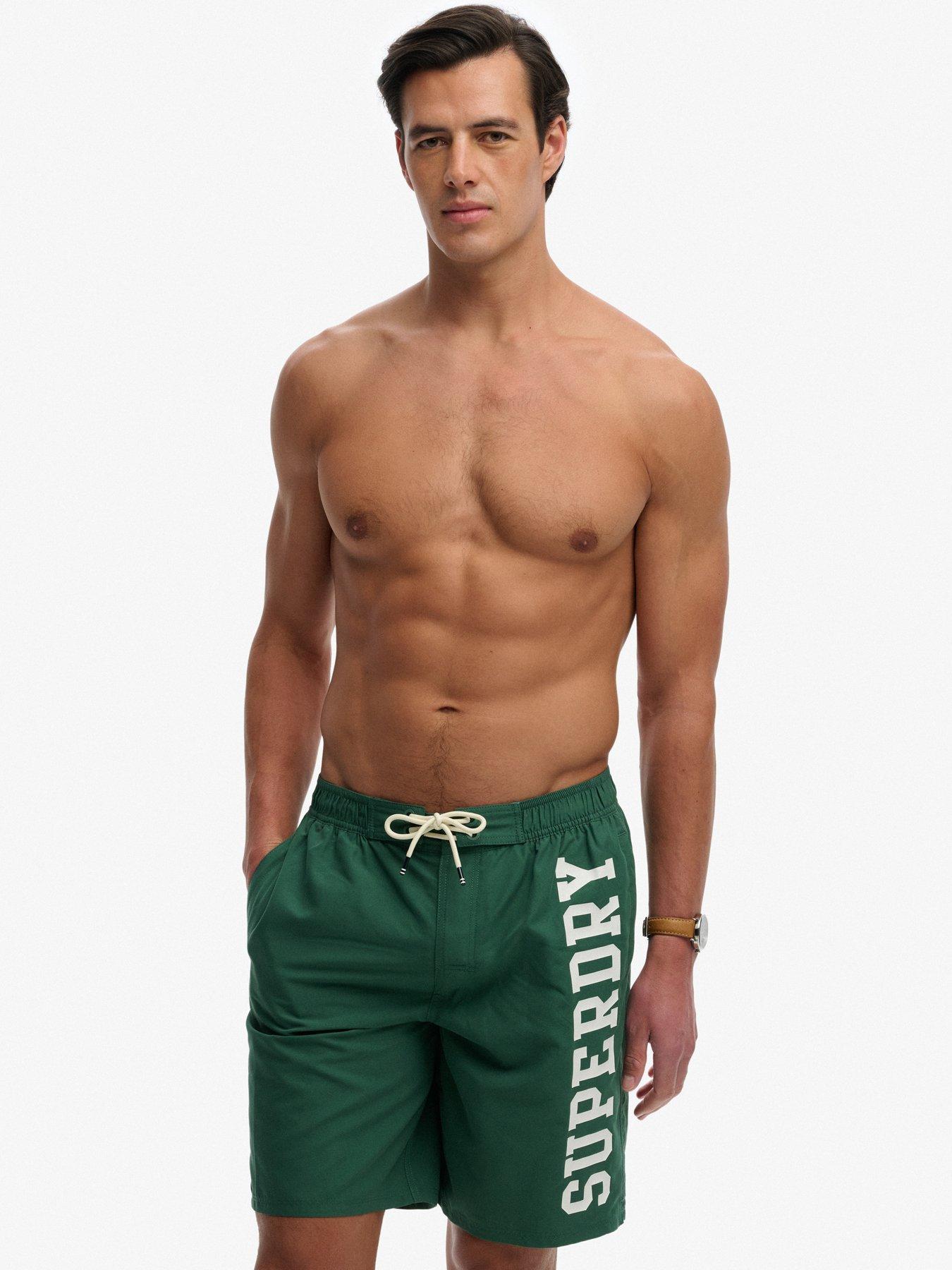 Superdry Logo 19-Inch Boardshorts - Green
