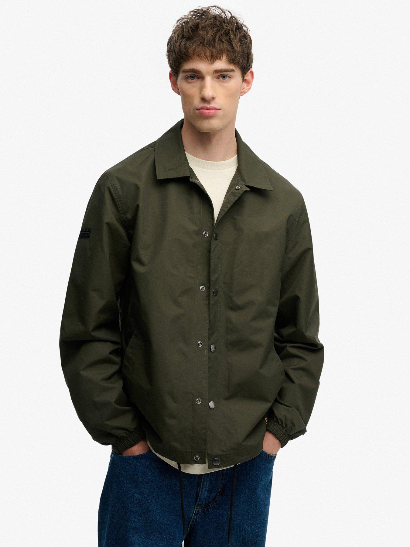 Superdry Superdry Surplus Otto Coach Jacket - Dark Green