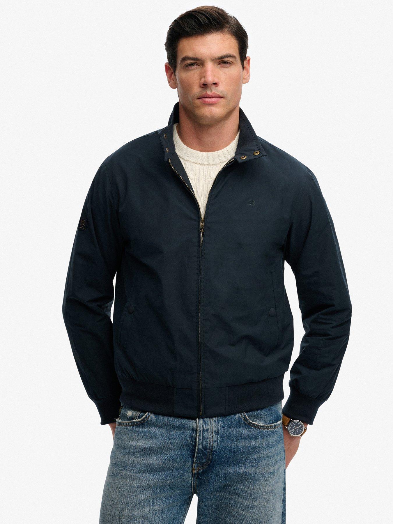 Image 5 of 6 of Superdry Superdry Classic Harrington Jacket - Navy
