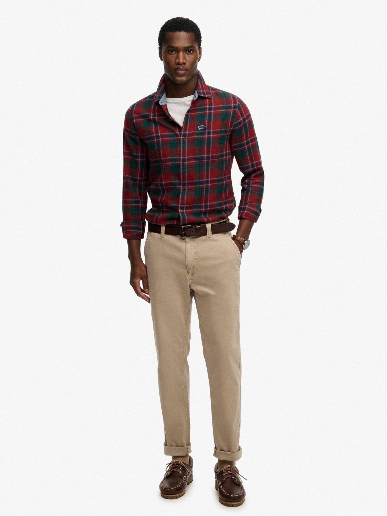 Image 3 of 7 of Superdry Superdry Utility Chino Trousers - Beige