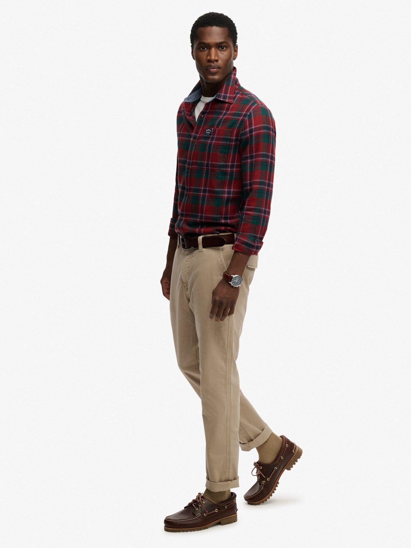 Image 5 of 7 of Superdry Superdry Utility Chino Trousers - Beige