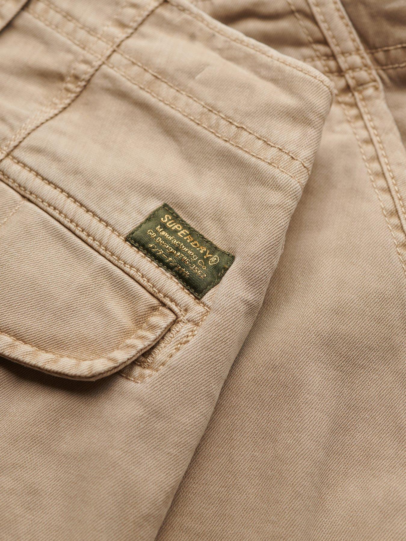 Image 7 of 7 of Superdry Superdry Utility Chino Trousers - Beige