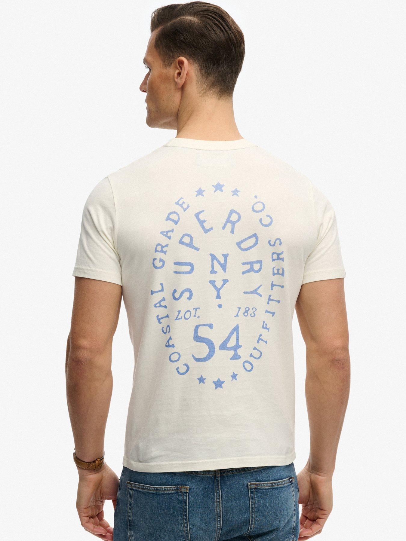 Image 2 of 6 of Superdry Lo-fi Dockside T-Shirt - White