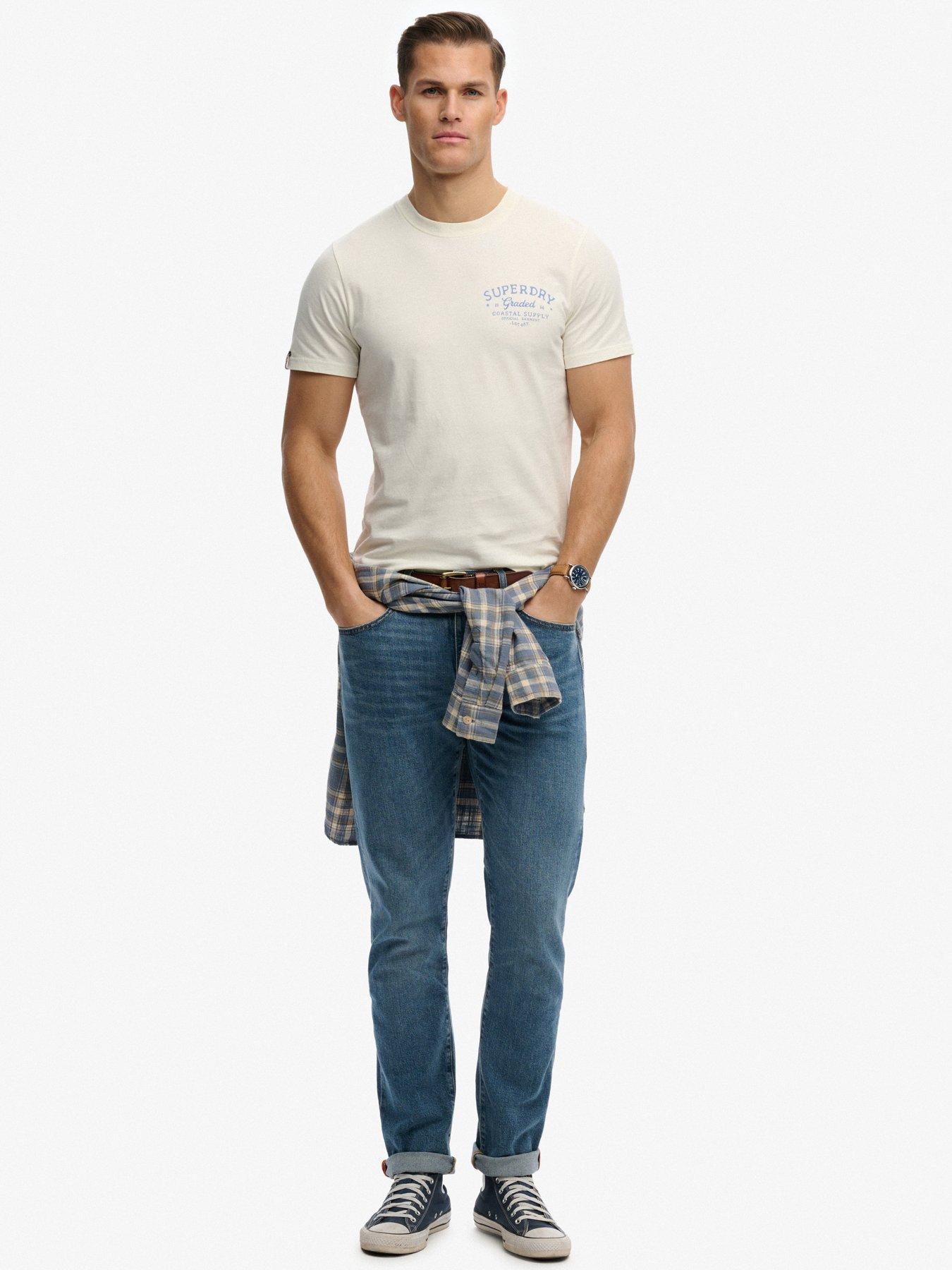 Image 3 of 6 of Superdry Lo-fi Dockside T-Shirt - White