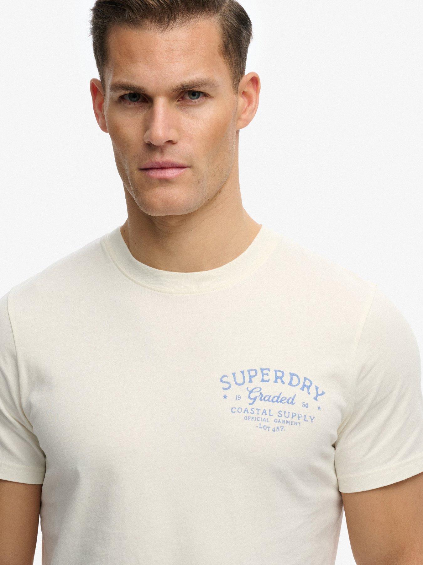 Image 4 of 6 of Superdry Lo-fi Dockside T-Shirt - White