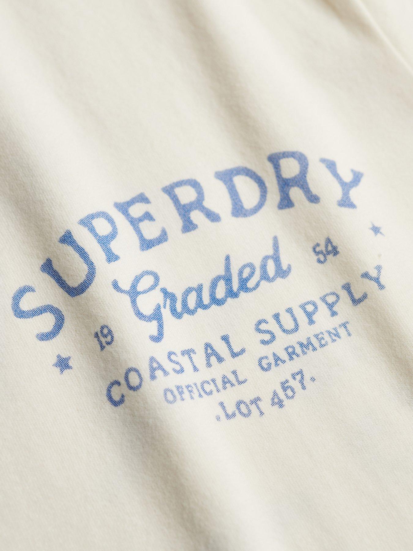 Image 6 of 6 of Superdry Lo-fi Dockside T-Shirt - White