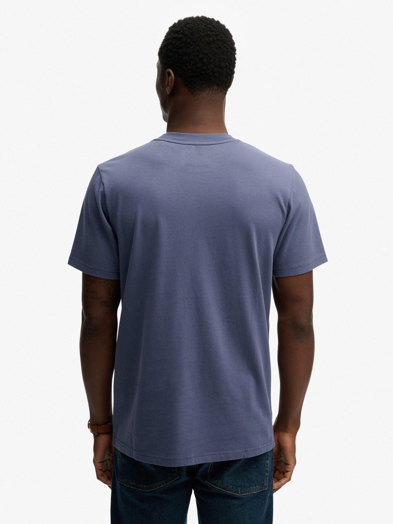 Image 2 of 5 of Superdry Outdoors Mountain Relaxed T-Shirt - Navy