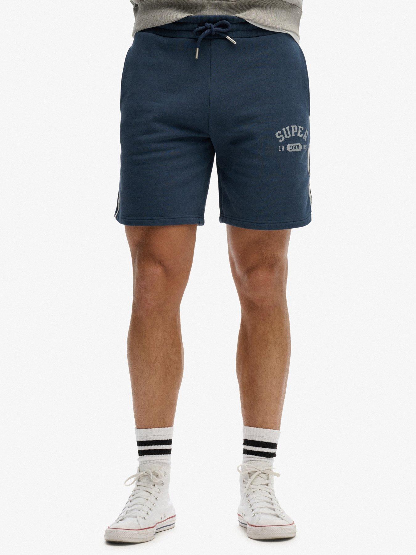 Image 1 of 5 of Superdry Athletic Essentials Shorts - Navy